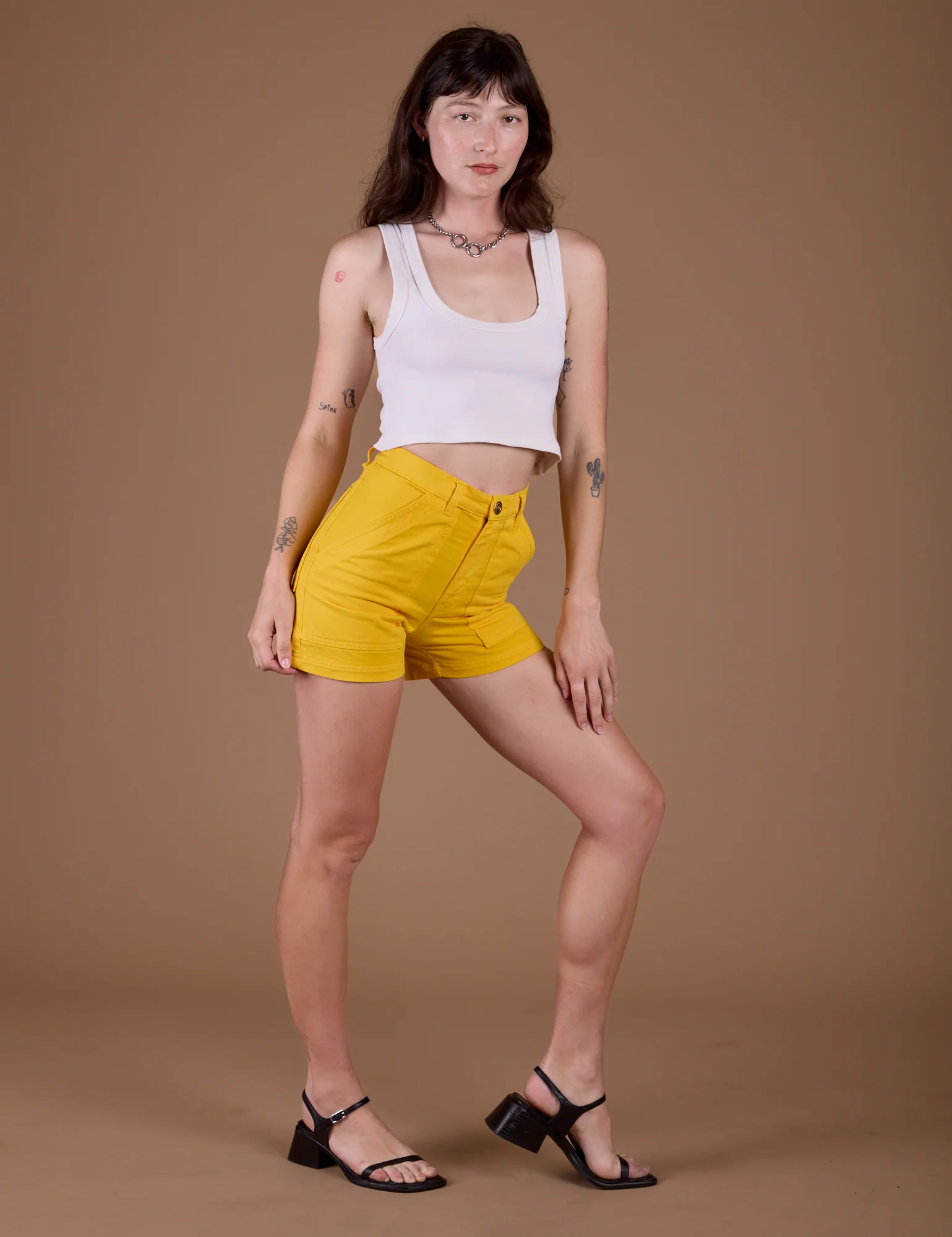 Classic Work Shorts - Sunshine Yellow - Image 8