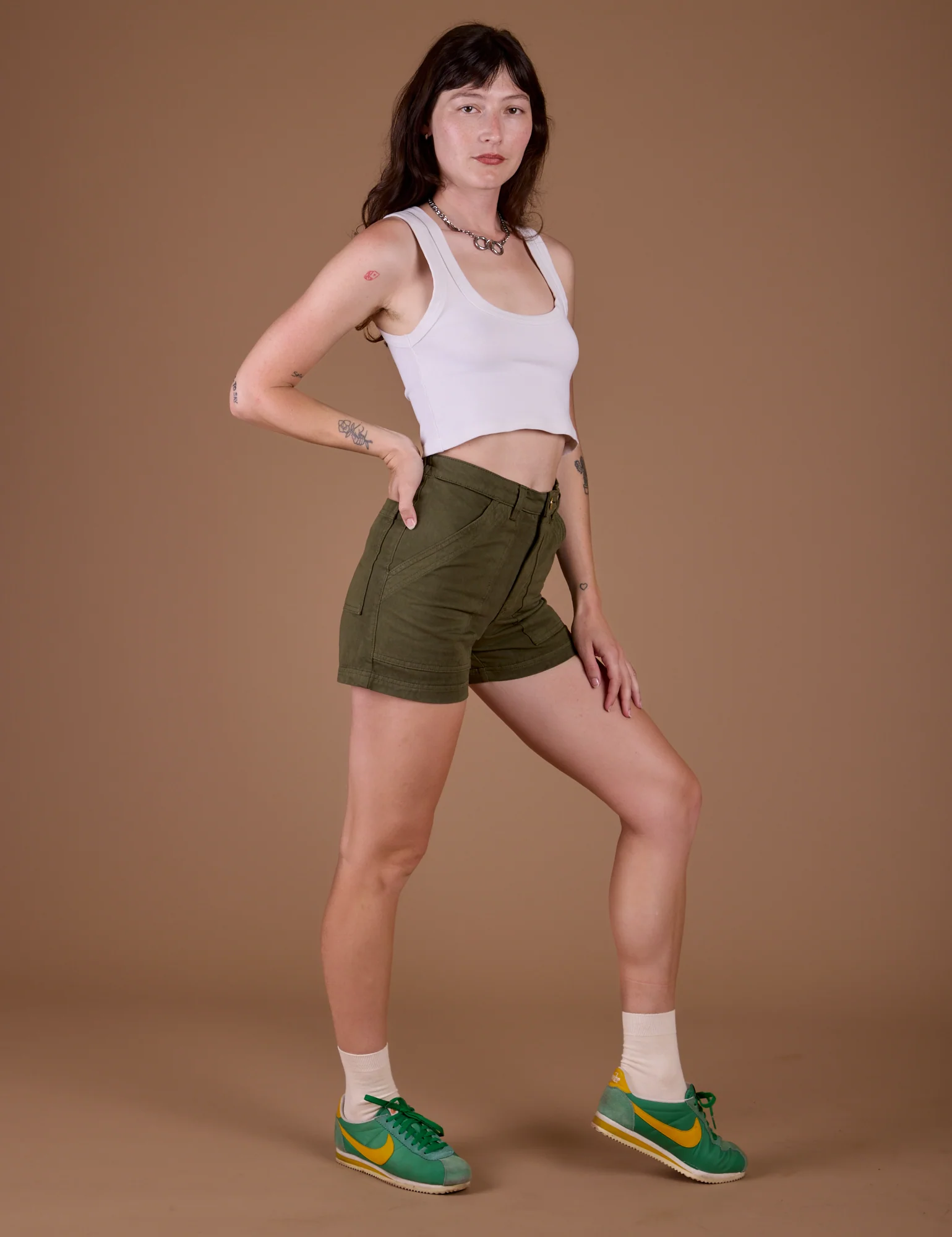 Classic Work Shorts - Surplus Green - Image 3