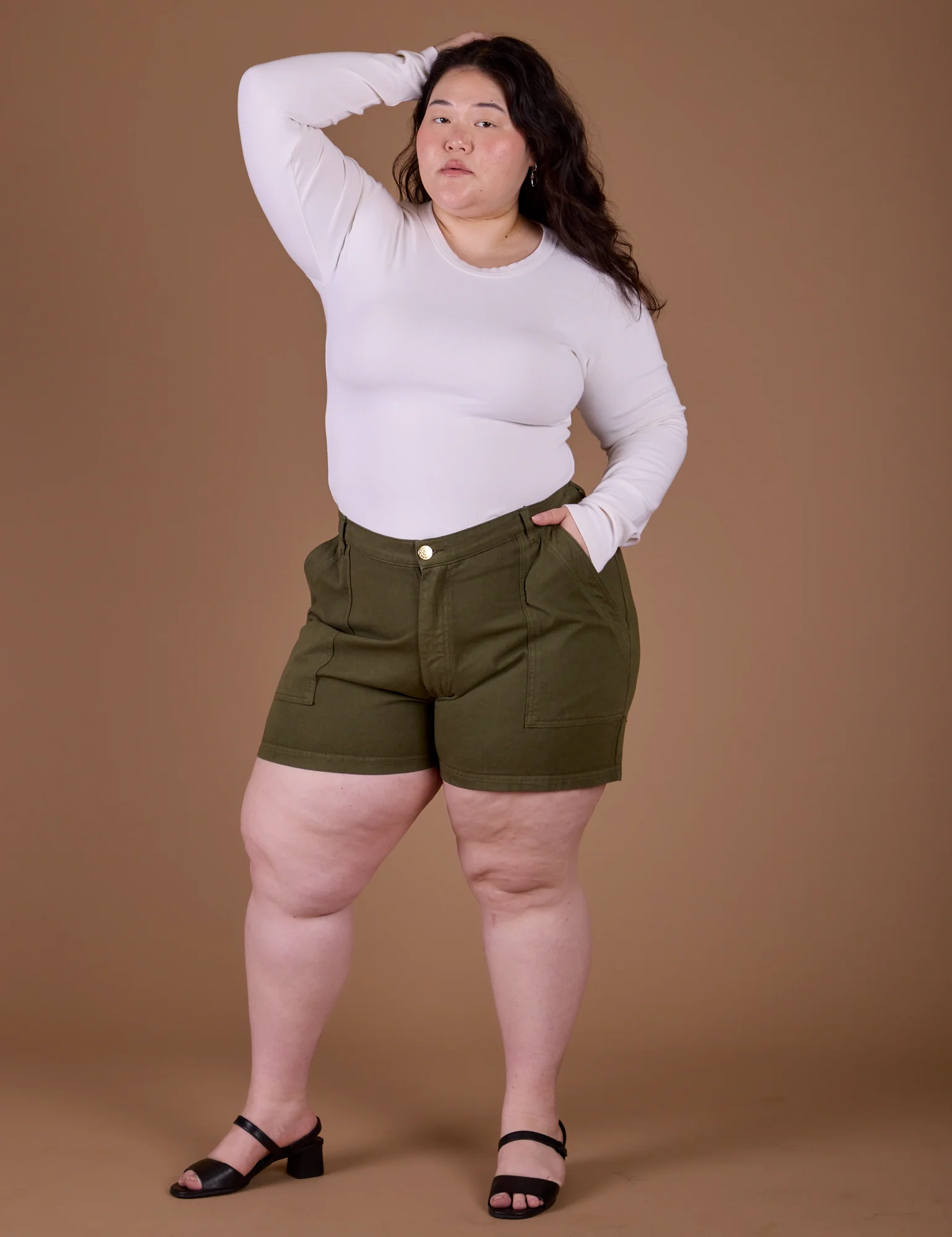 Classic Work Shorts - Surplus Green - Image 9
