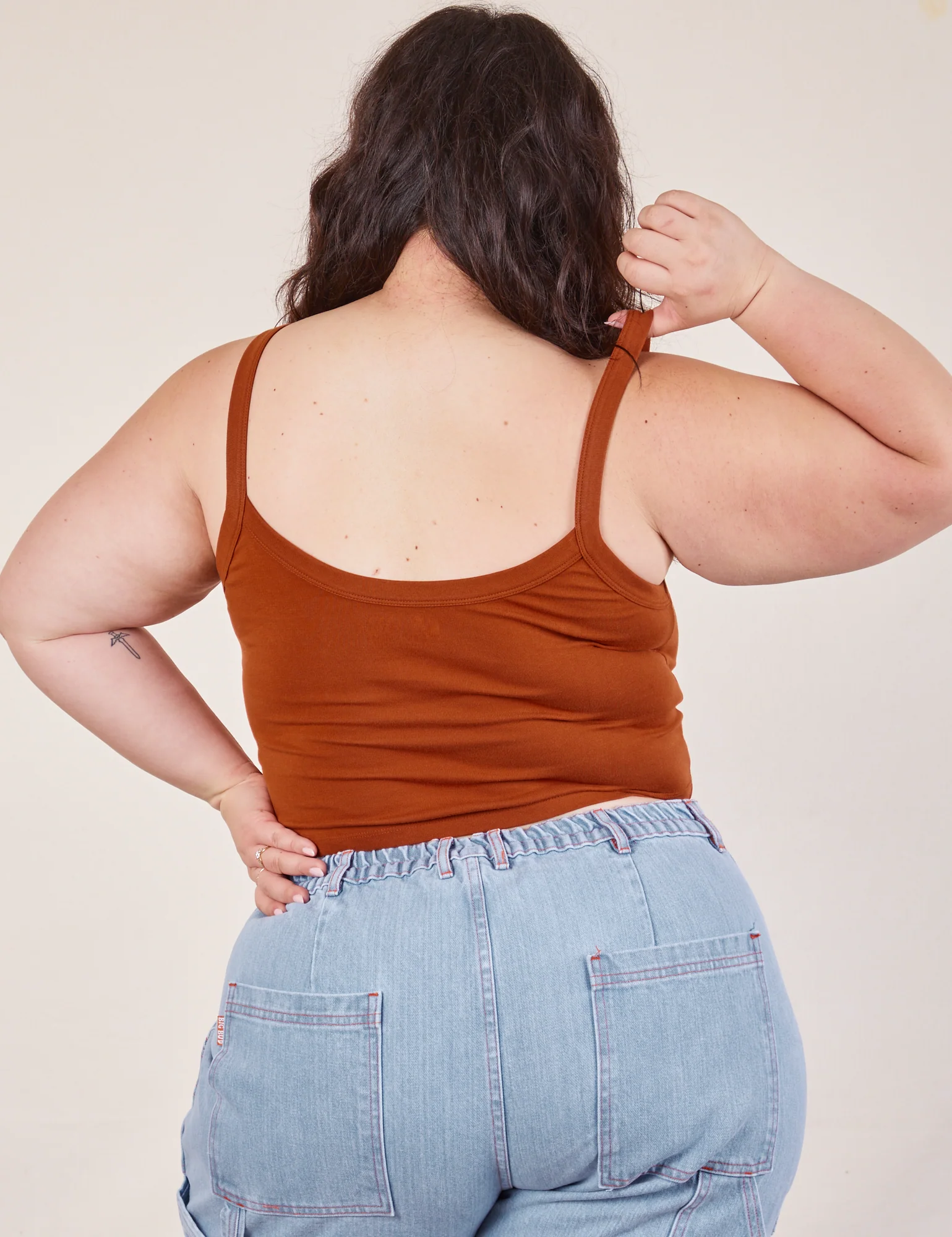 Cropped Cami - Burnt Terracotta *FINAL SALE* - Image 13