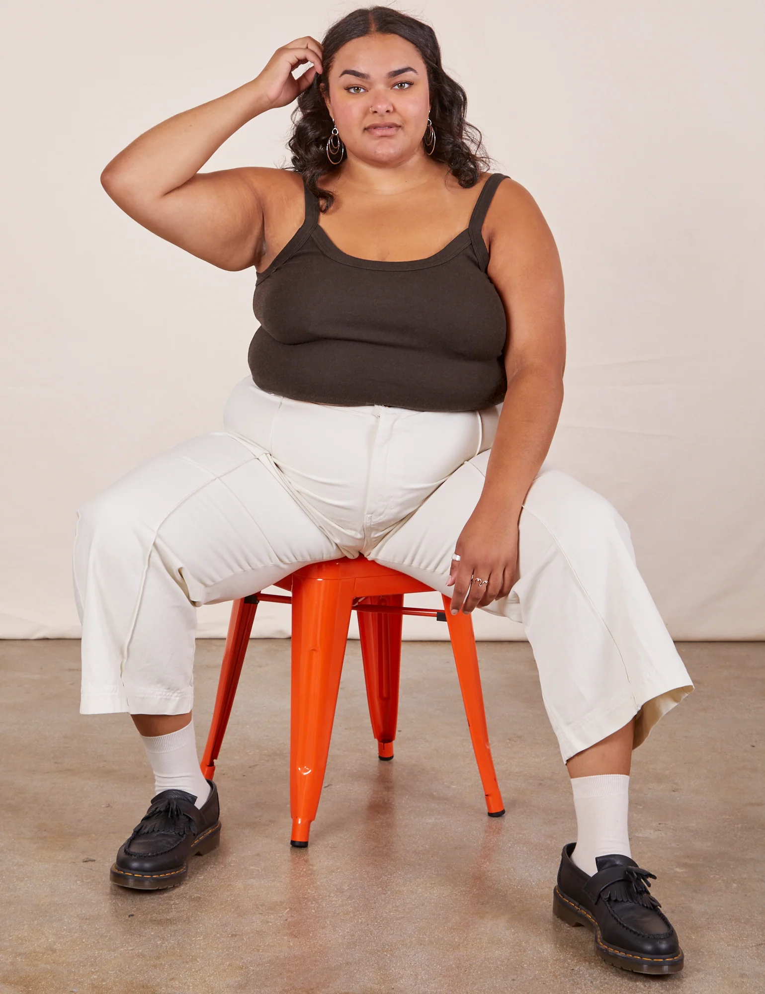 Cropped Cami - Espresso Brown *FINAL SALE* - Image 12