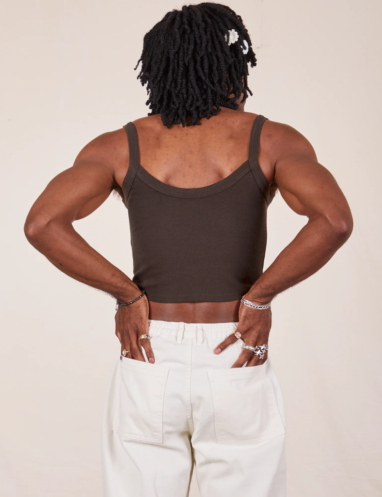 Cropped Cami - Espresso Brown *FINAL SALE* - Image 17