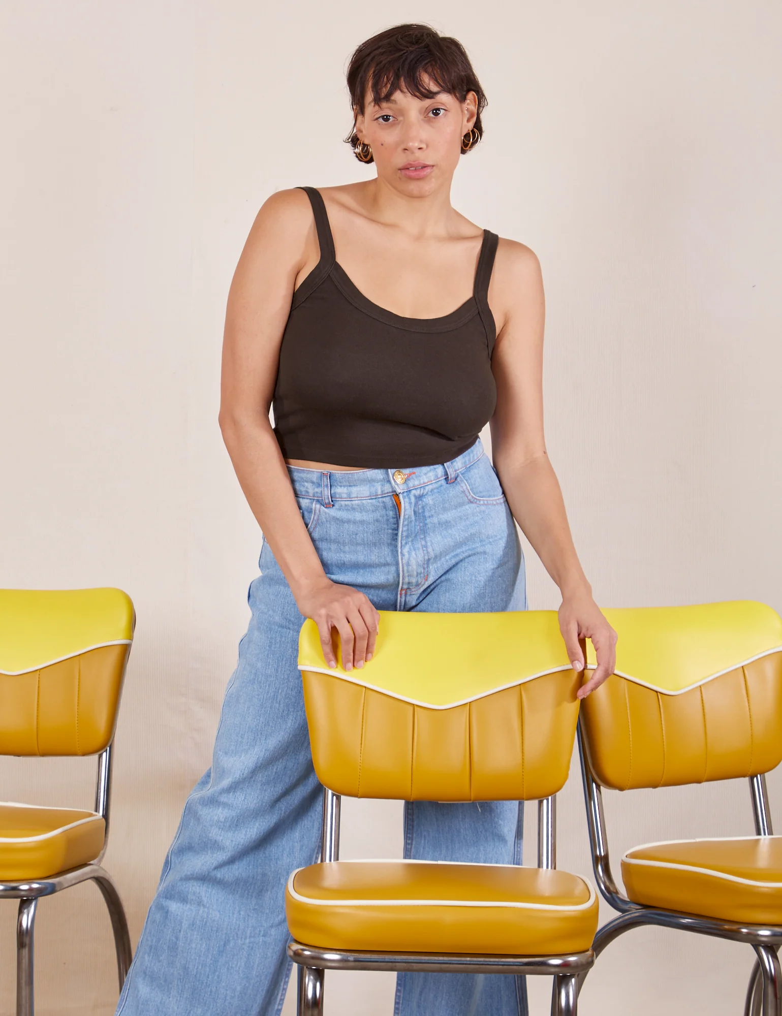 Cropped Cami - Espresso Brown *FINAL SALE* - Image 7