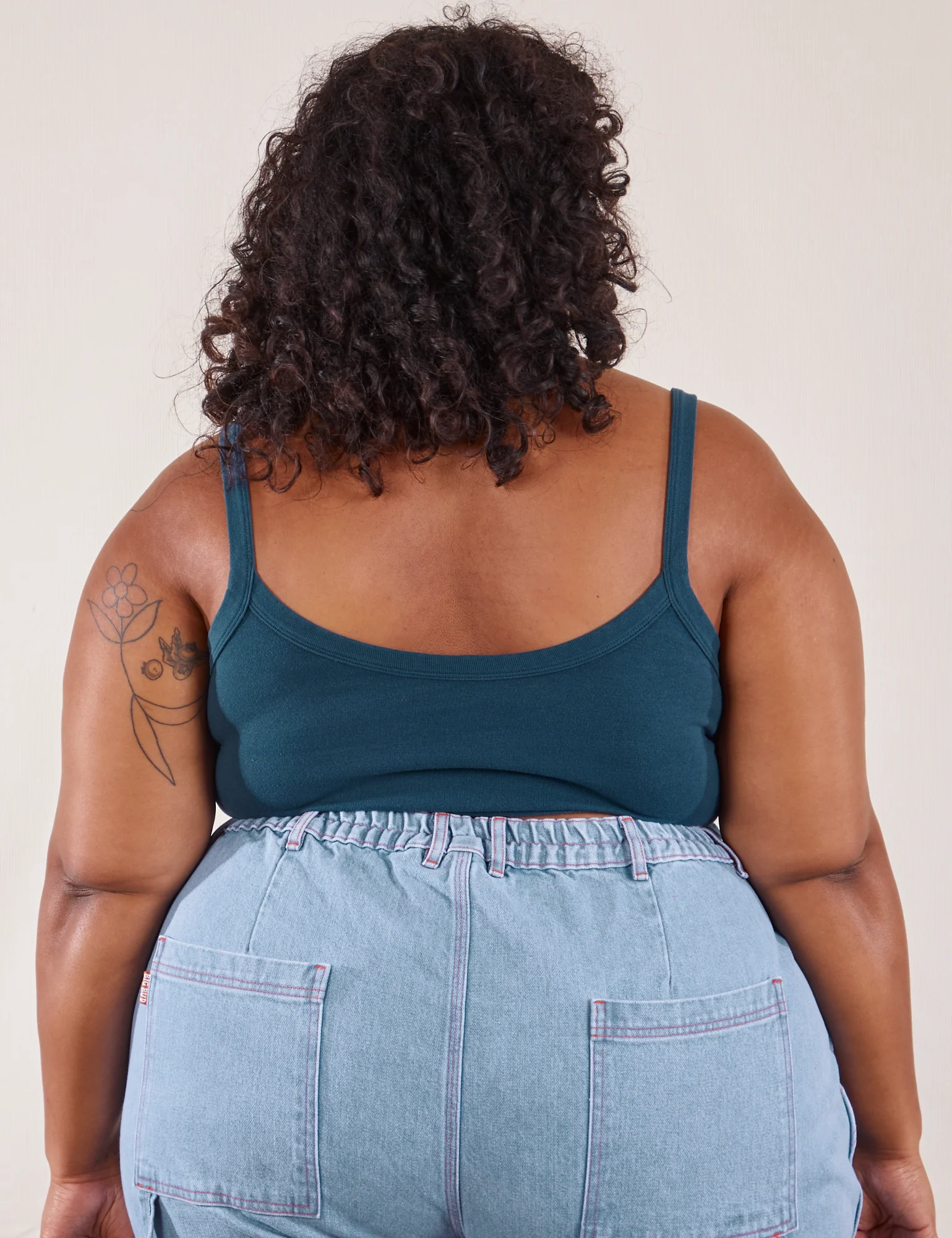 Cropped Cami - Lagoon *FINAL SALE* - Image 5