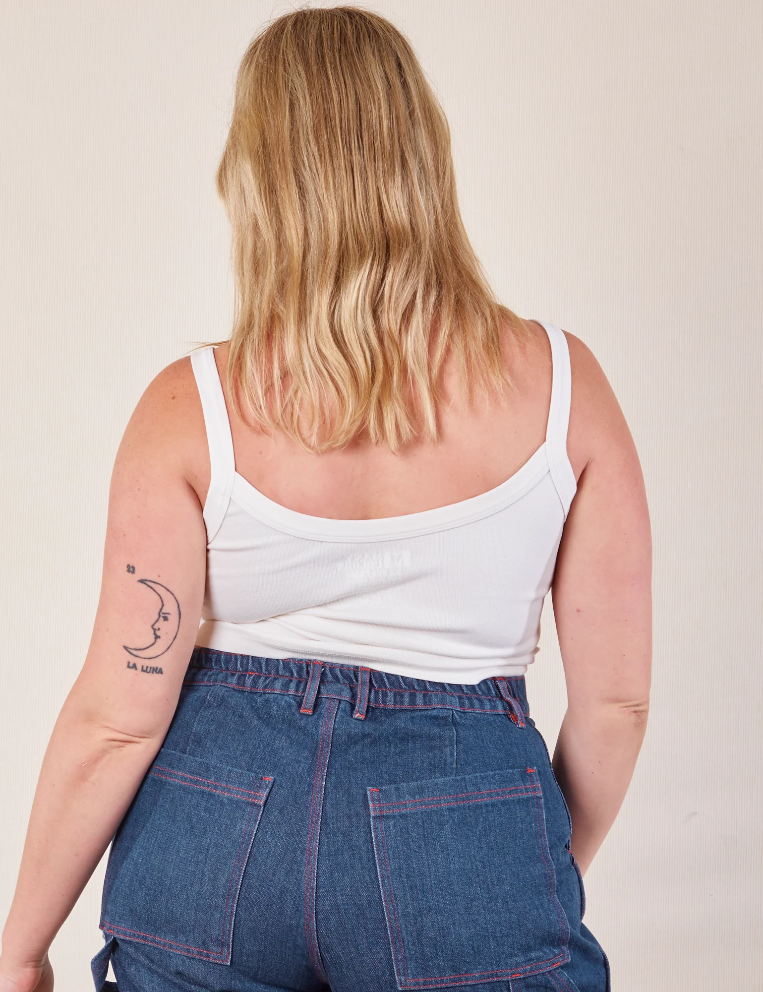 Cropped Cami - Vintage Tee White *FINAL SALE* - Image 23
