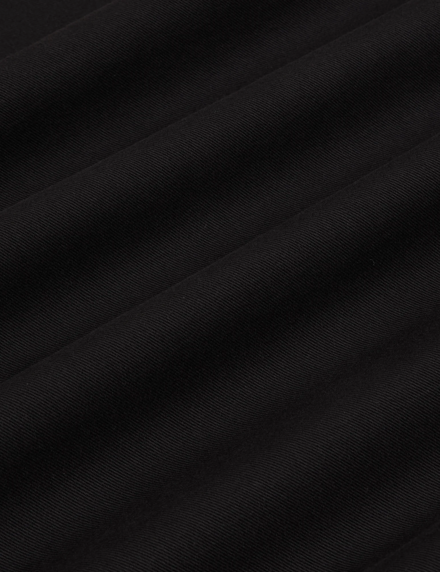 Cropped Overshirt - Basic Black - Image 2