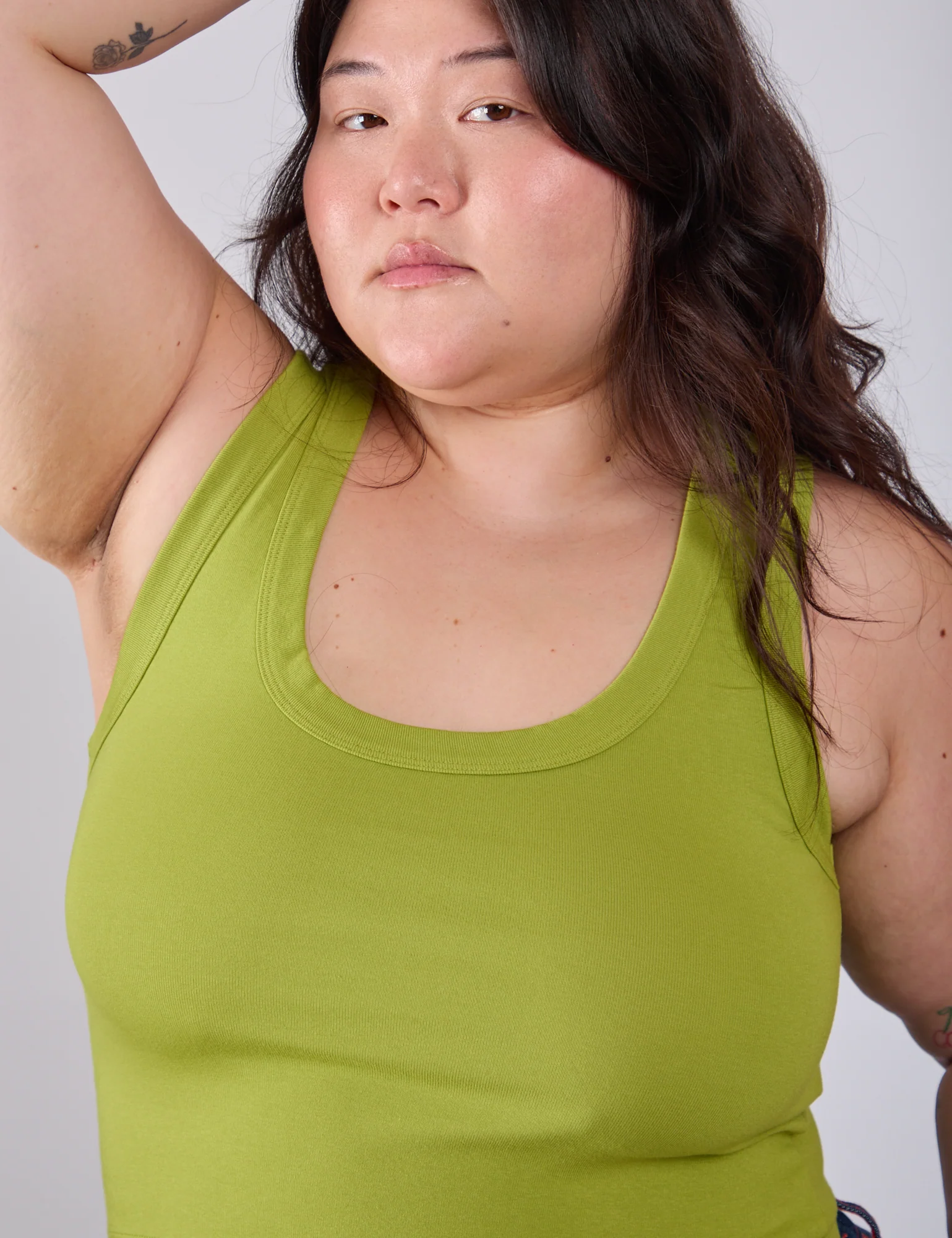 Cropped Tank Top - Gross Green - Image 10