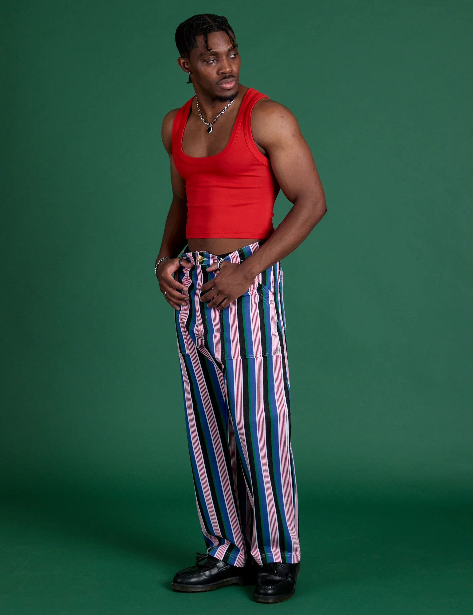 Work Pants - Pacific Stripe - Image 19