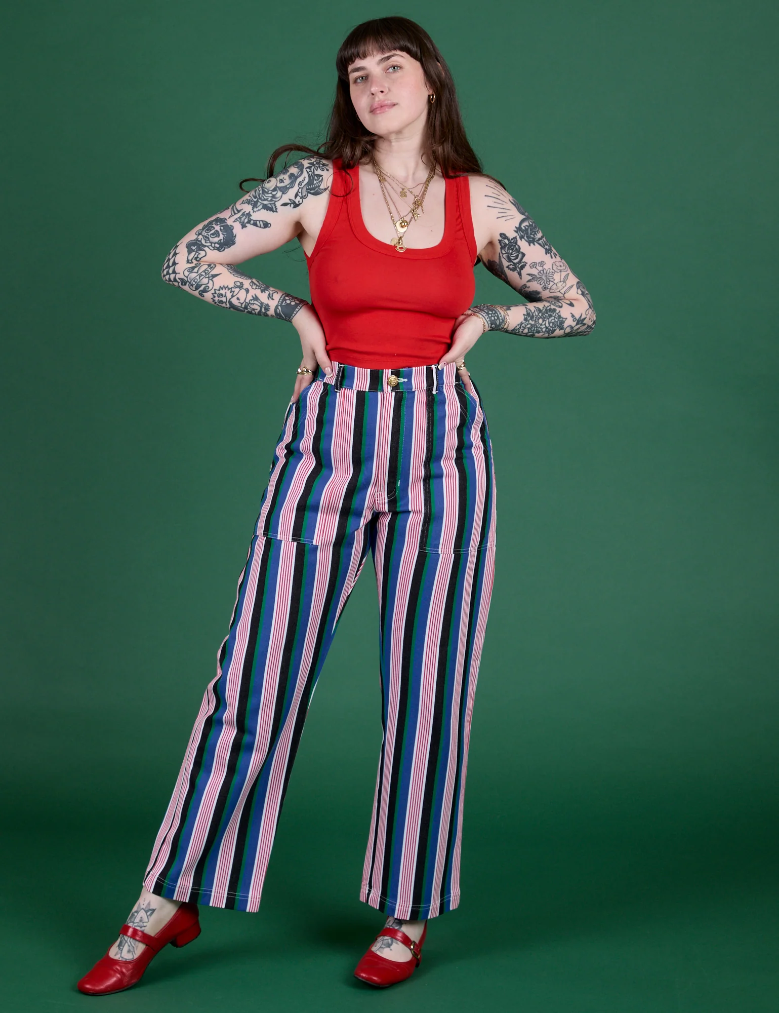 Work Pants - Pacific Stripe - Image 25