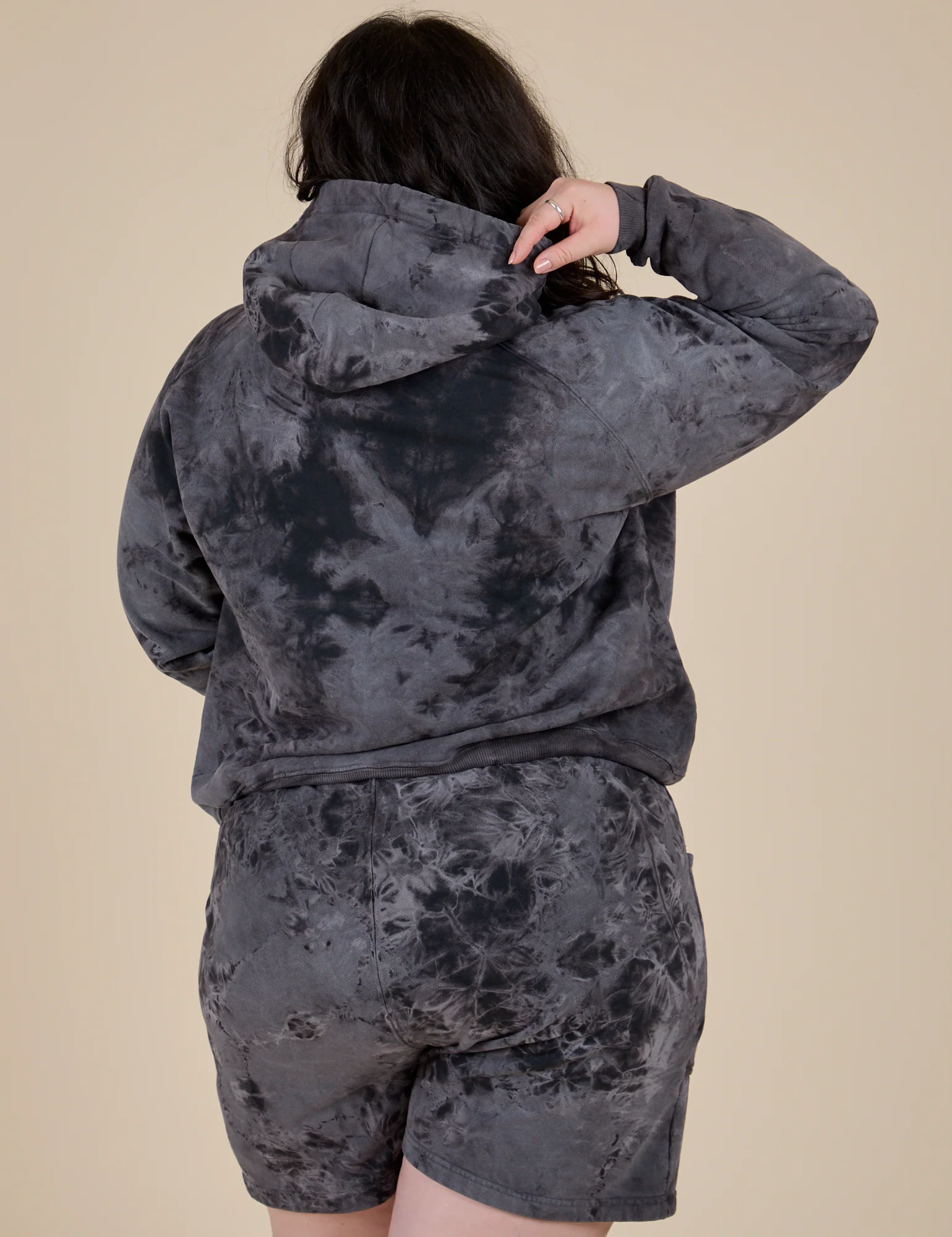 Heavyweight Oversized Hoodie - Black Magic Waters - Image 13