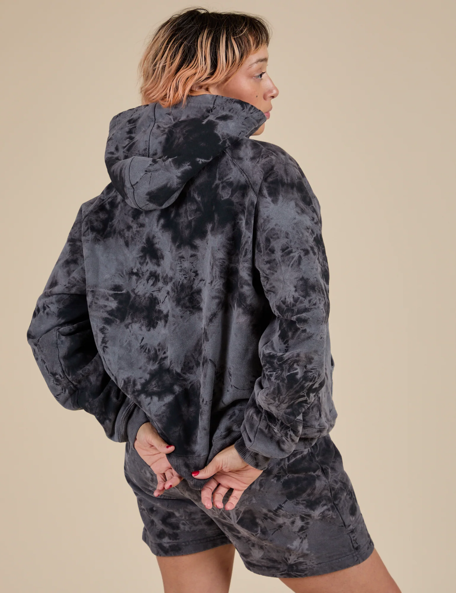 Heavyweight Oversized Hoodie - Black Magic Waters - Image 22