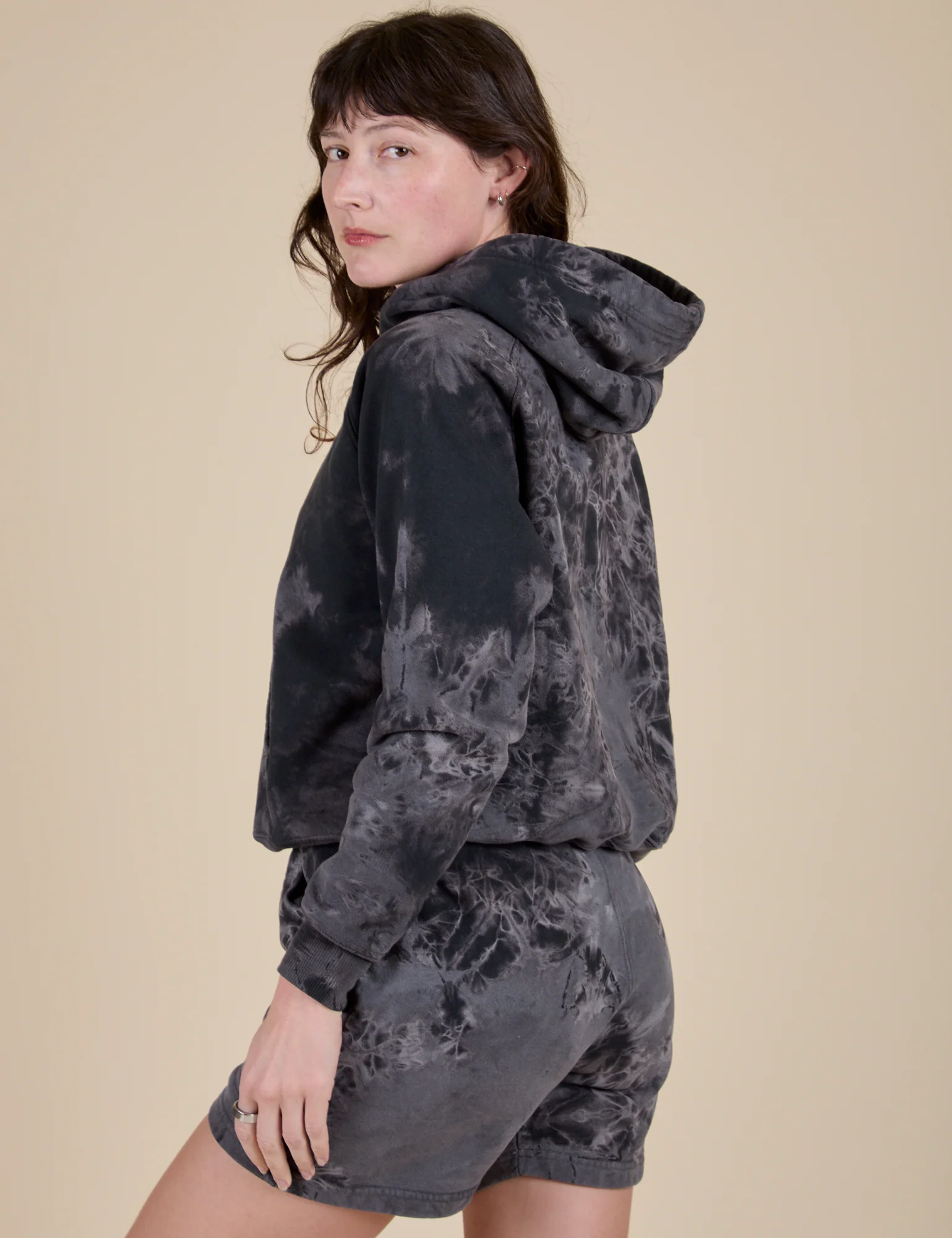 Heavyweight Oversized Hoodie - Black Magic Waters - Image 5