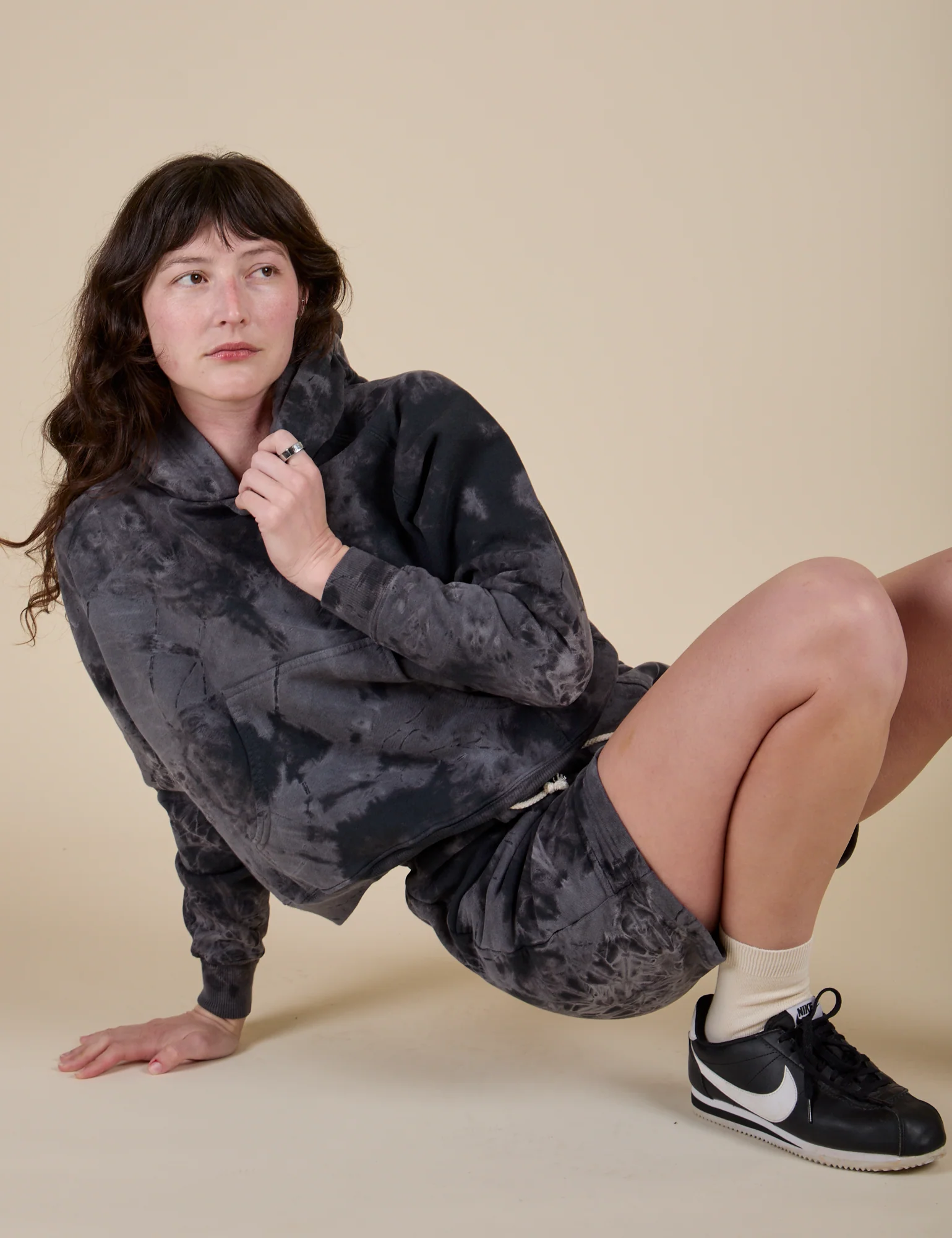 Heavyweight Oversized Hoodie - Black Magic Waters - Image 8
