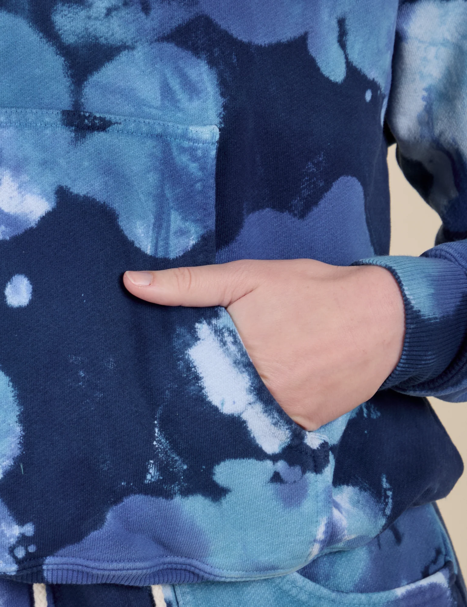 Heavyweight Oversized Hoodie - Blue Magic Waters - Image 13