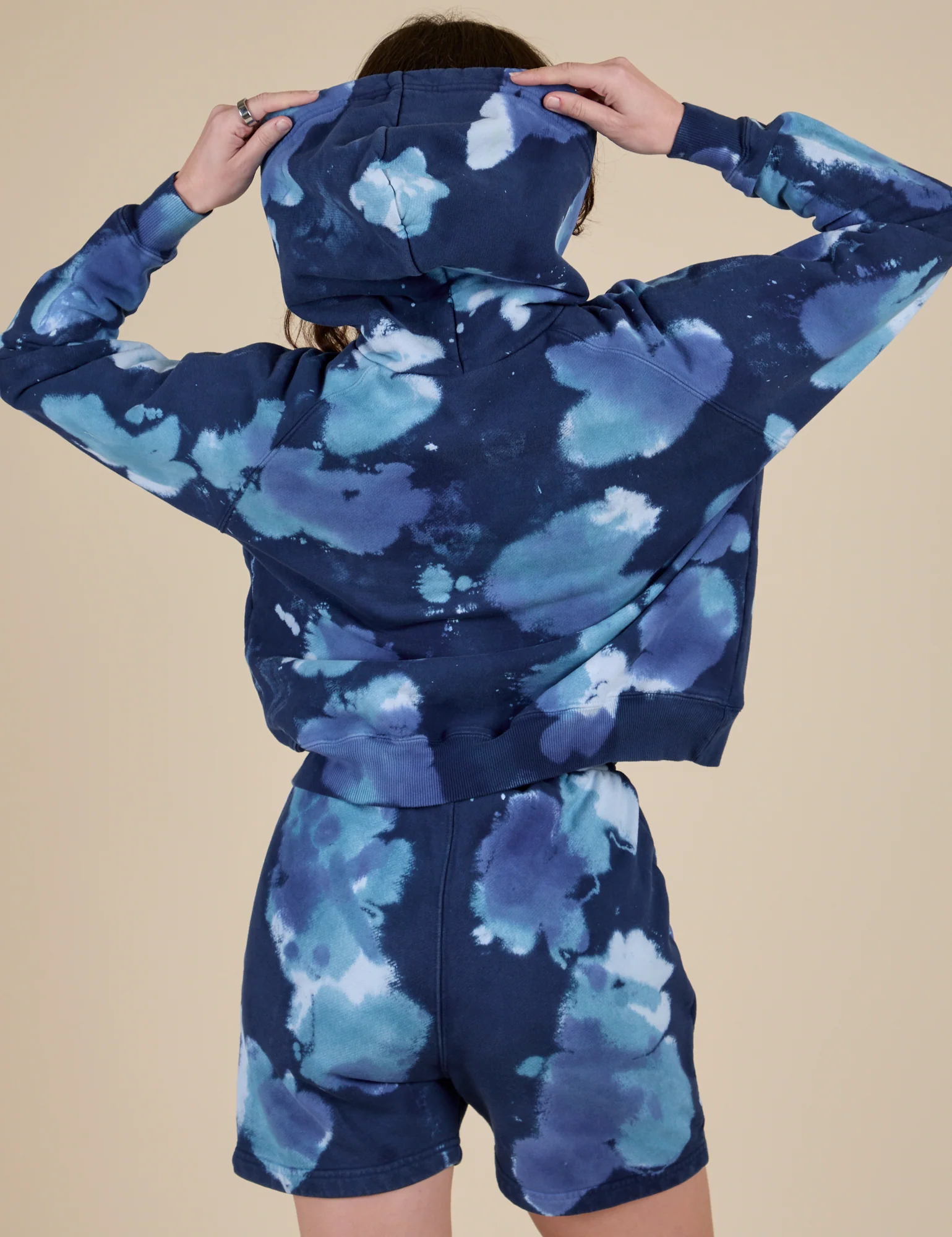 Heavyweight Oversized Hoodie - Blue Magic Waters - Image 16