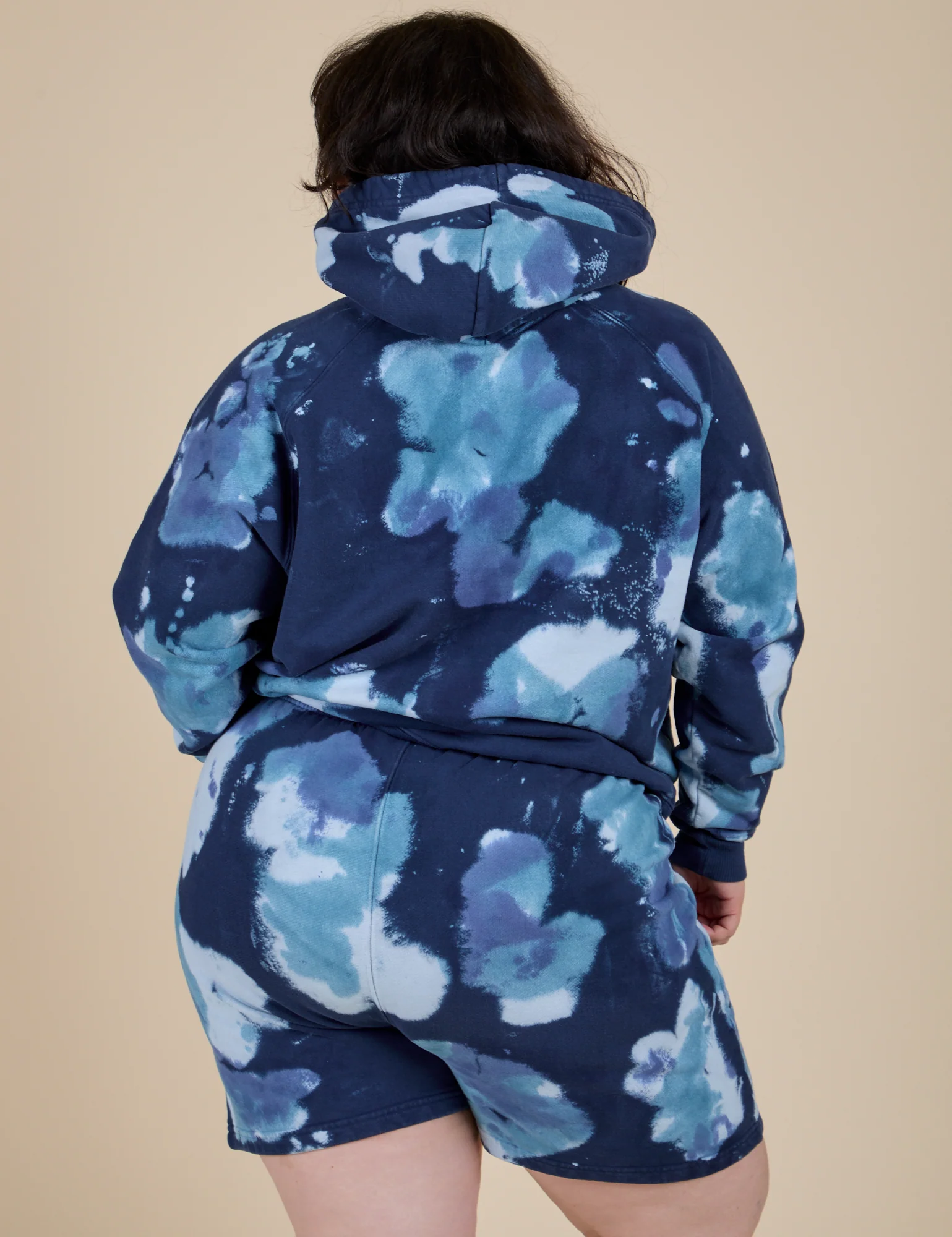 Heavyweight Oversized Hoodie - Blue Magic Waters - Image 9