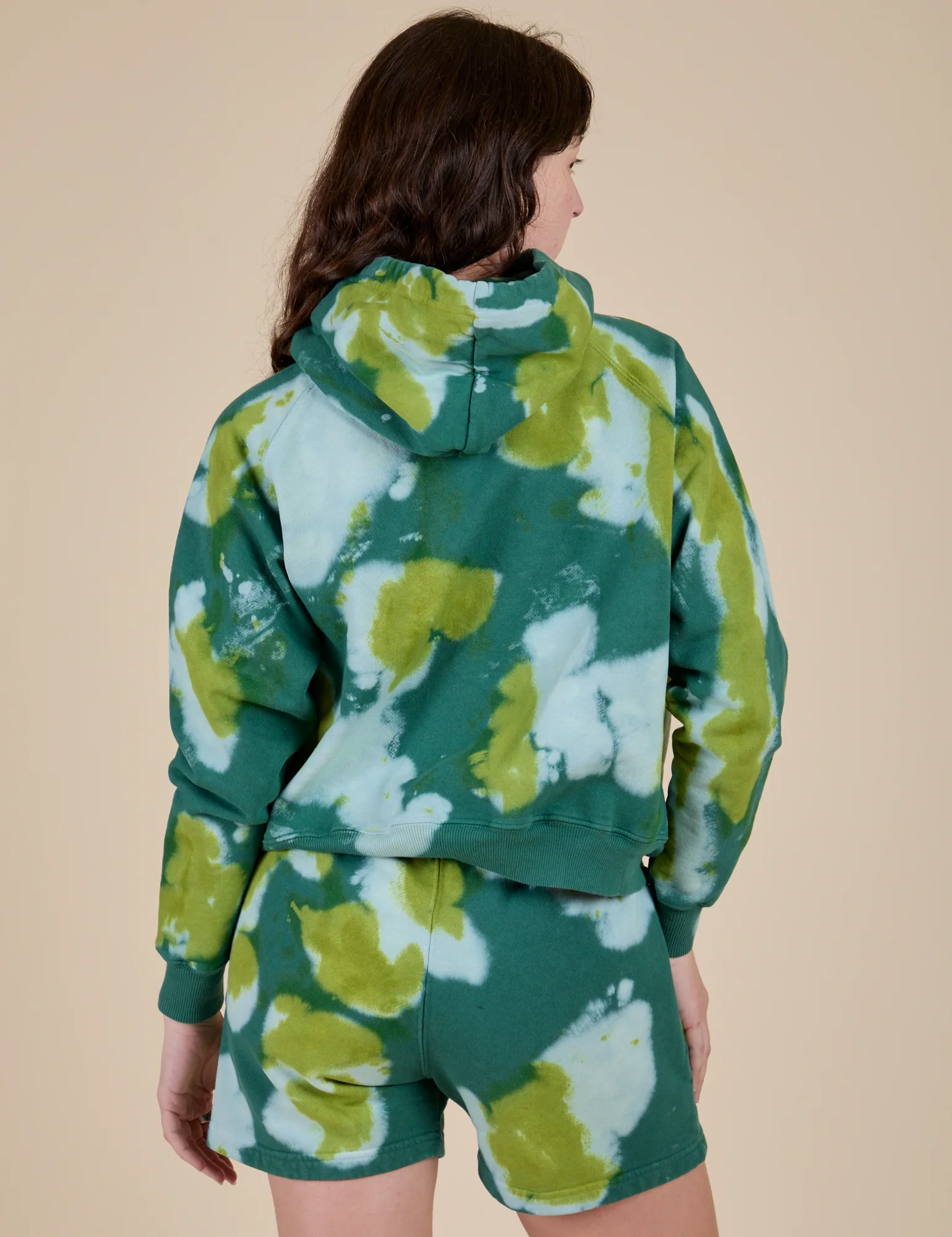 Heavyweight Oversized Hoodie - Green Magic Waters - Image 17
