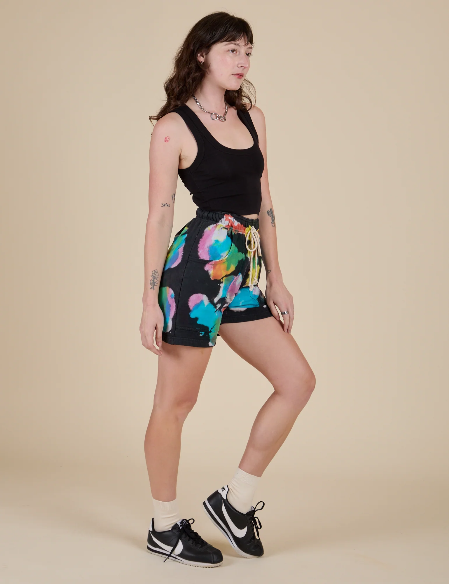 Heavyweight Sweat Shorts - Rainbow Magic Waters - Image 13