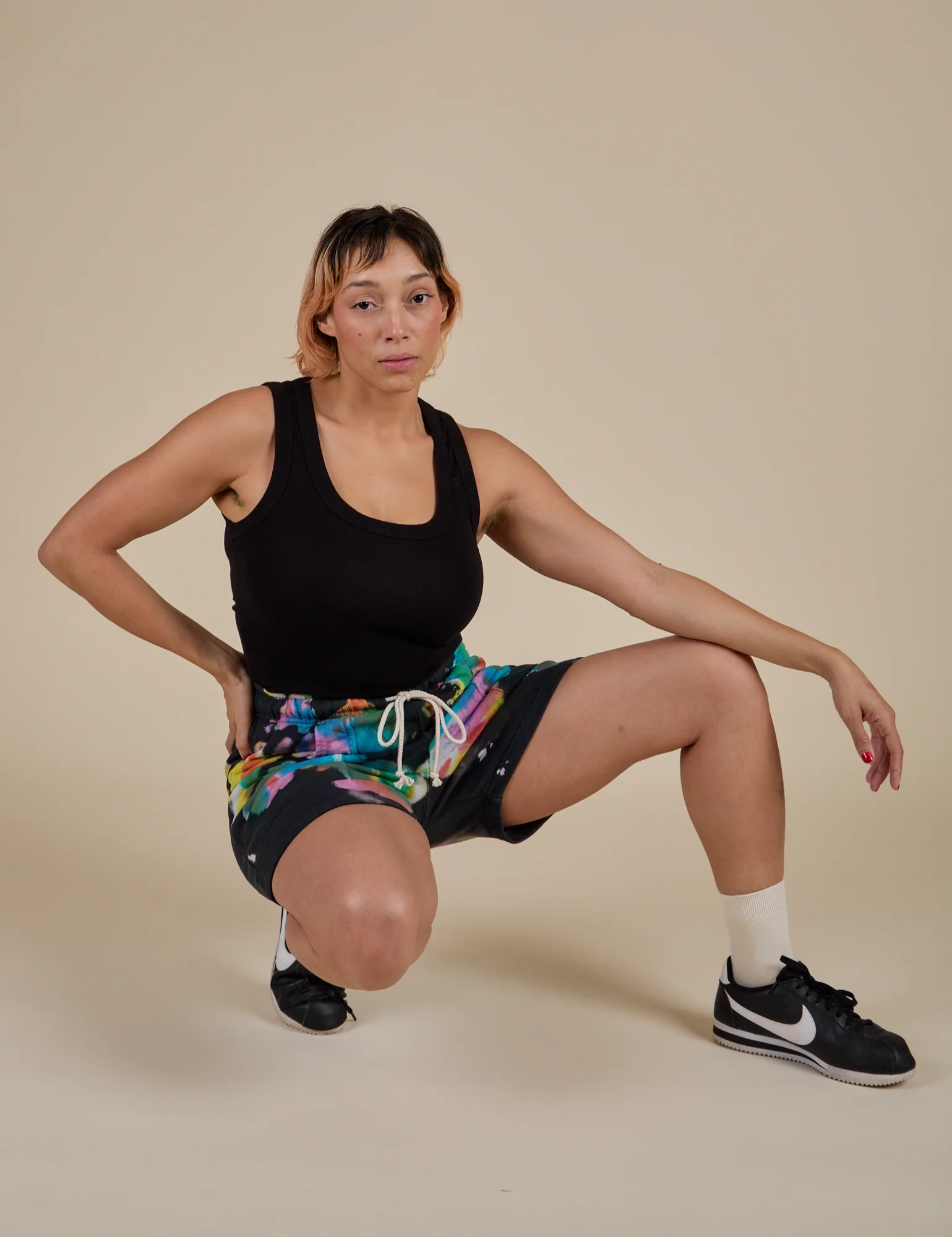 Heavyweight Sweat Shorts - Rainbow Magic Waters - Image 24