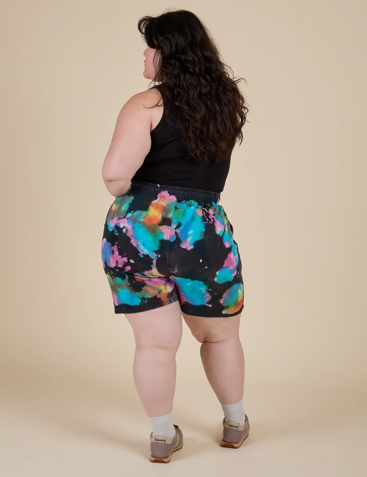 Heavyweight Sweat Shorts - Rainbow Magic Waters - Image 8