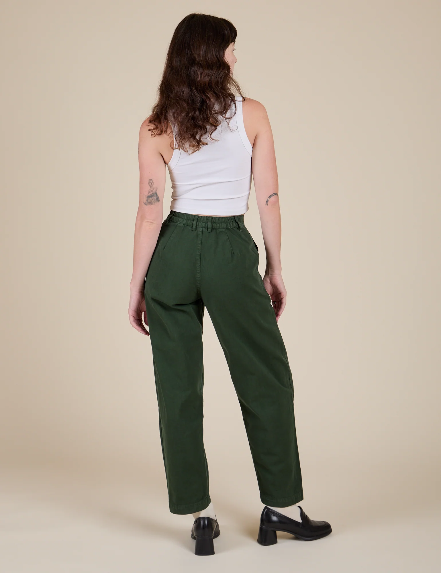 Heavyweight Trousers - Swamp Green - Image 10