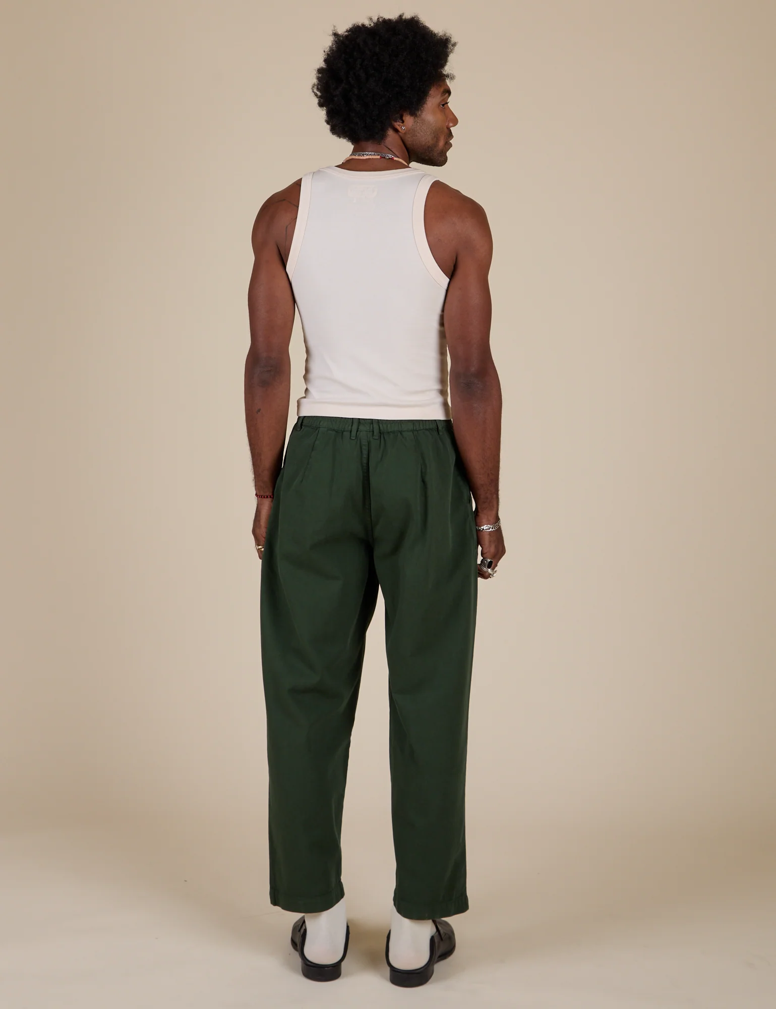 Heavyweight Trousers - Swamp Green - Image 28