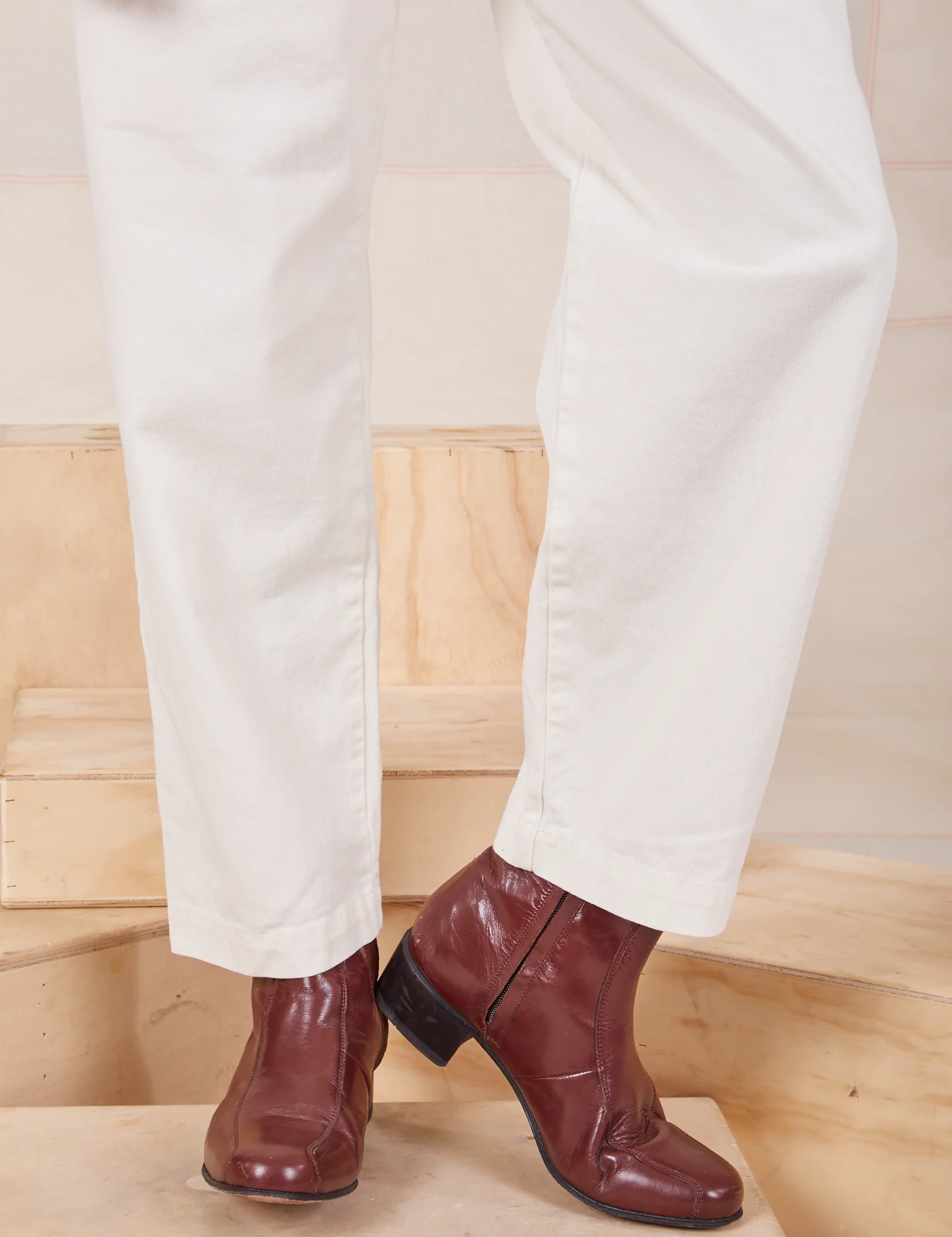 Heavyweight Trousers - Vintage Tee White - Image 10