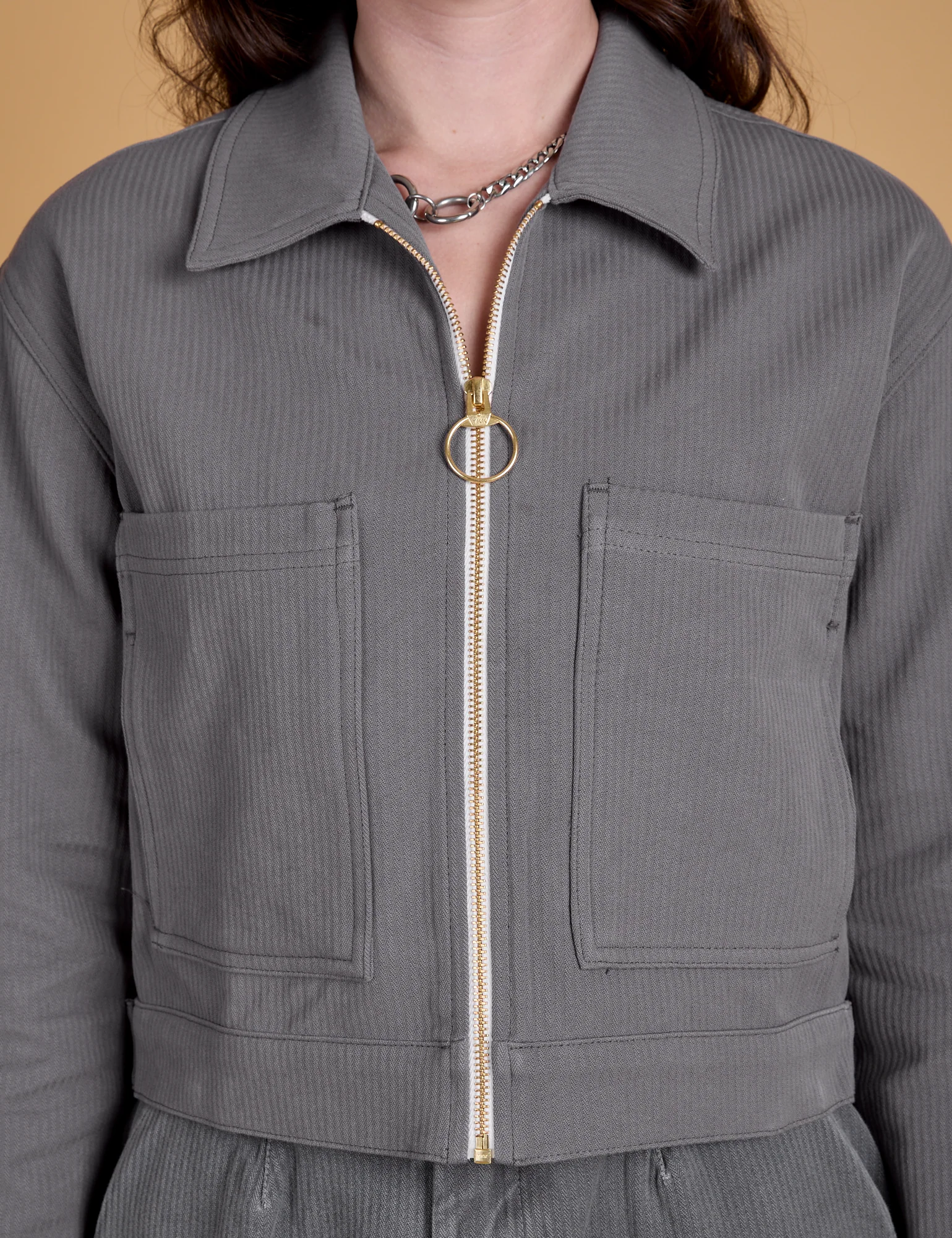 Heritage Mechanic Jacket - Washed Grey *FINAL SALE* - Image 16