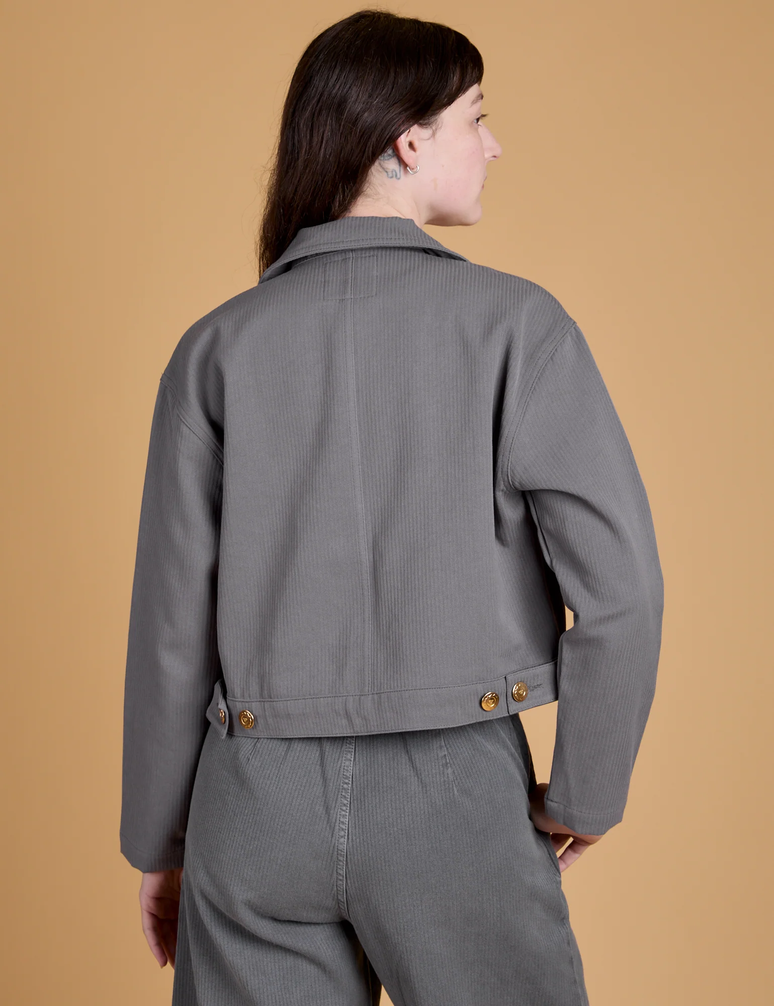 Heritage Mechanic Jacket - Washed Grey *FINAL SALE* - Image 17