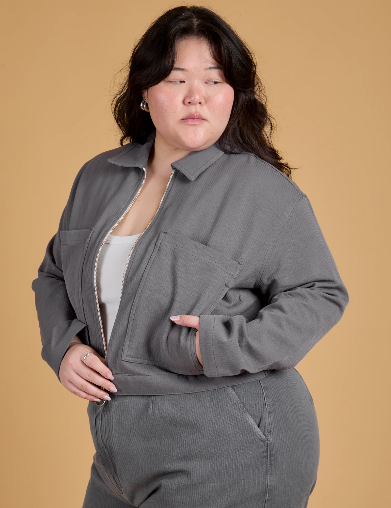 Heritage Mechanic Jacket - Washed Grey *FINAL SALE* - Image 6