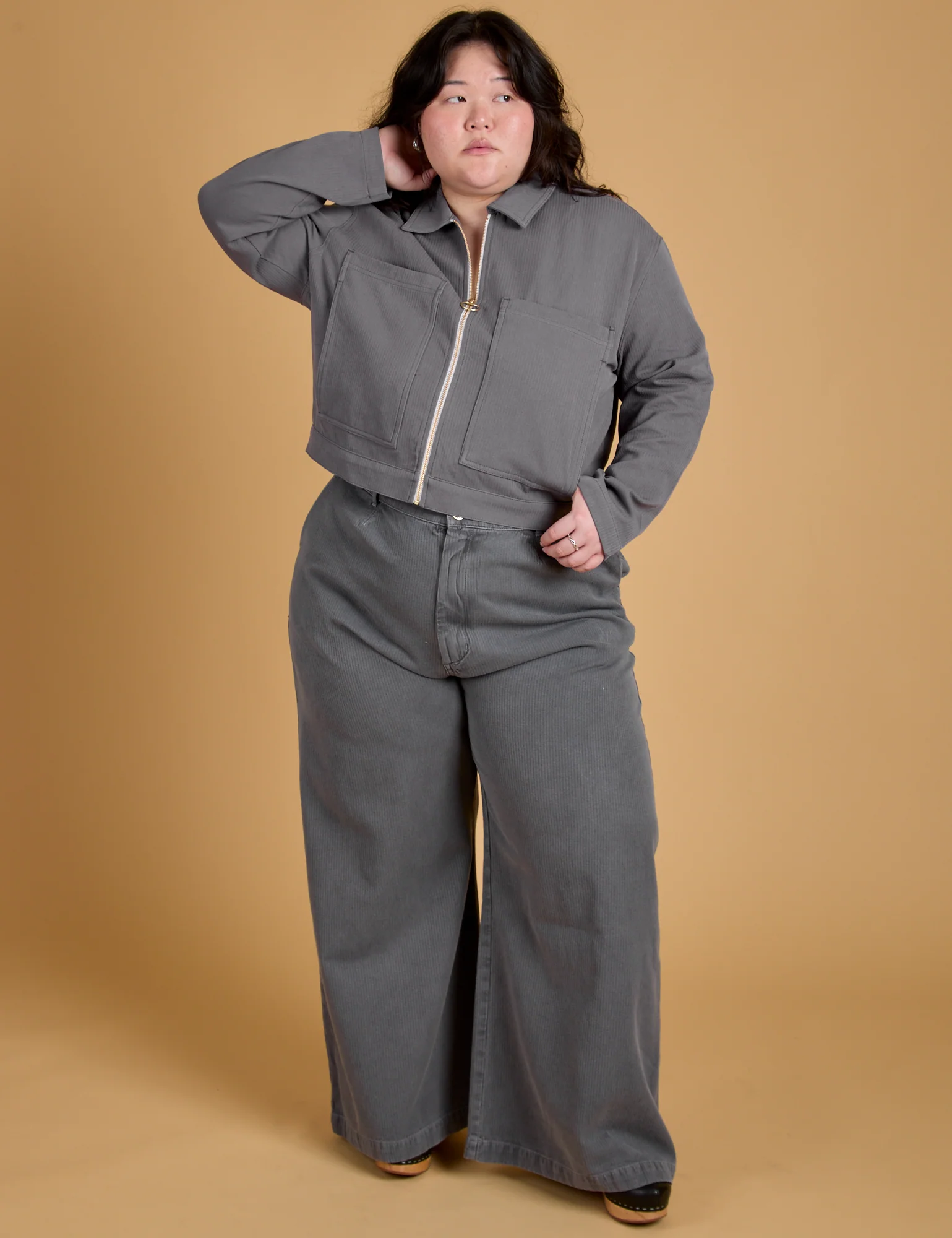 Heritage Mechanic Jacket - Washed Grey *FINAL SALE* - Image 9
