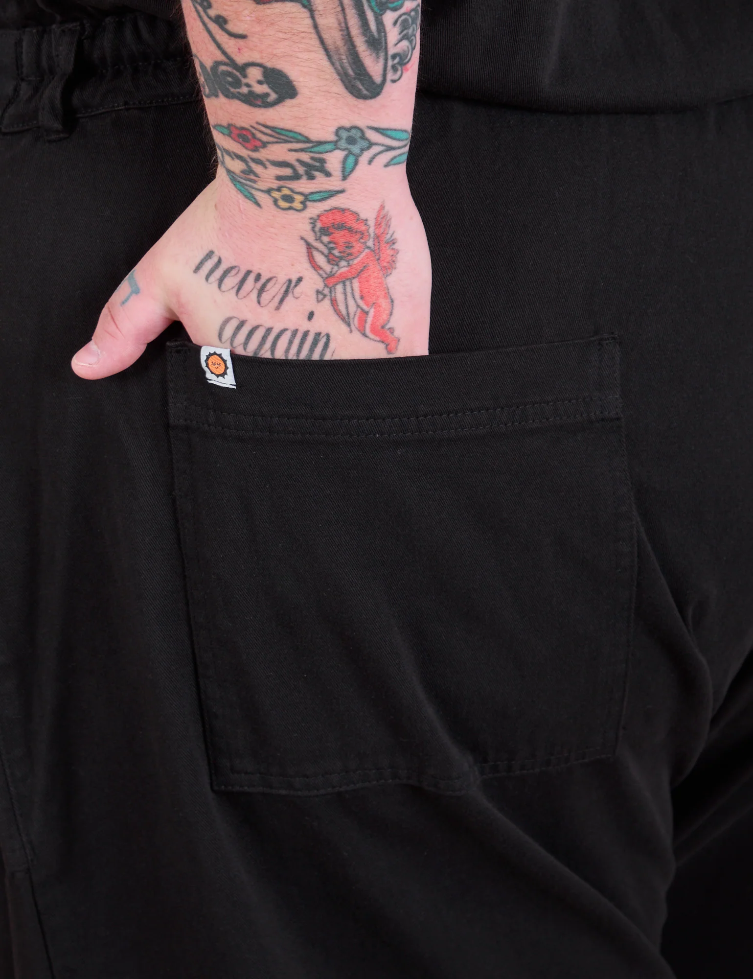Long Jumpsuit - Basic Black - Image 17