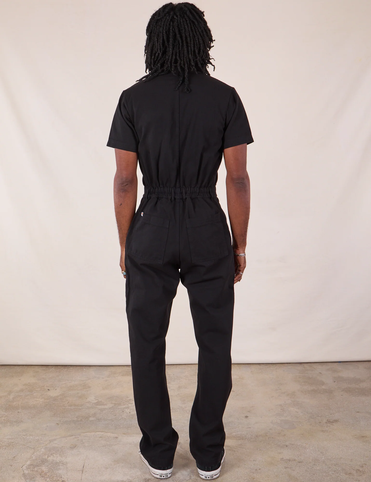 Long Jumpsuit - Basic Black - Image 9
