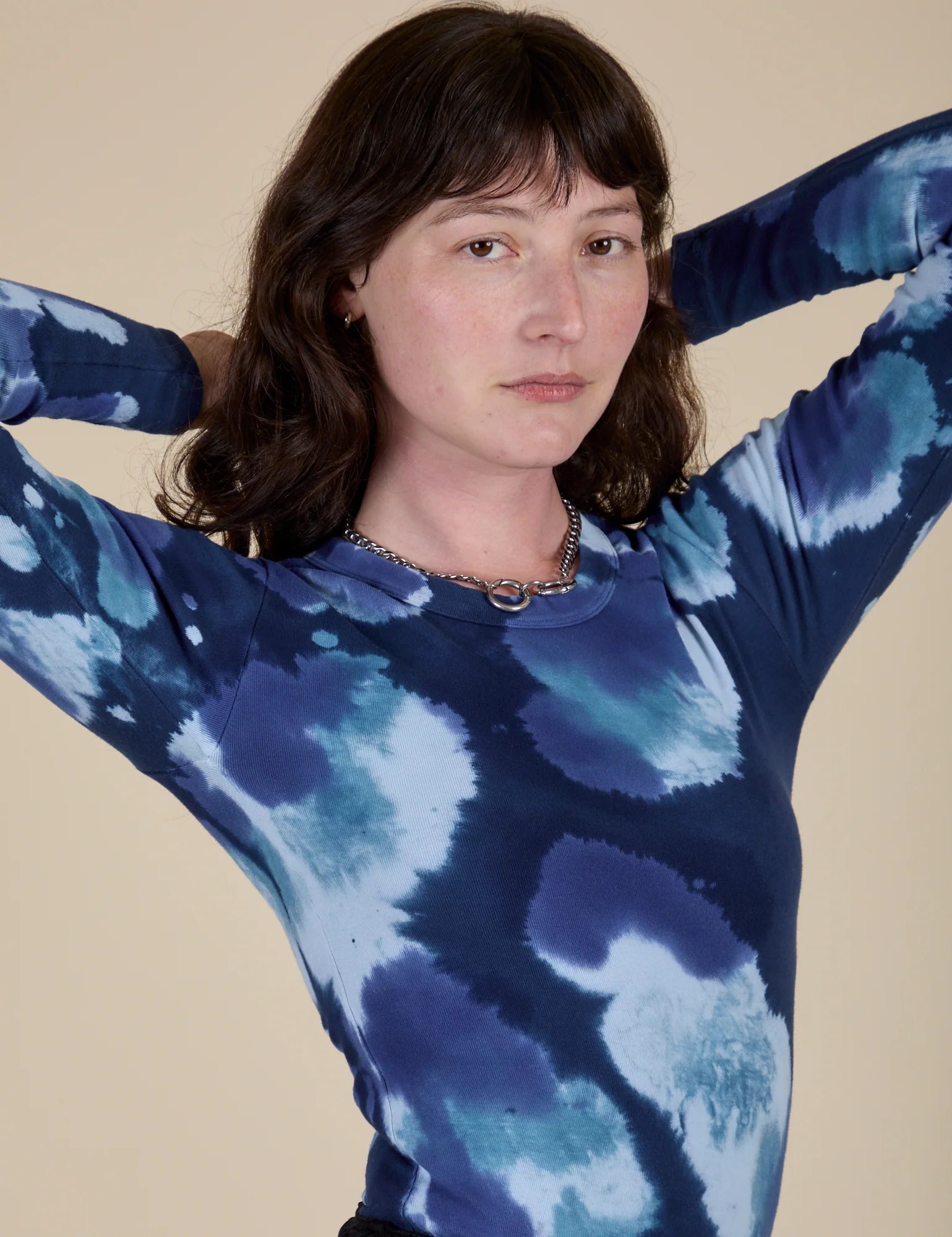 Long Sleeve Baby Tee - Blue Magic Waters - Image 14