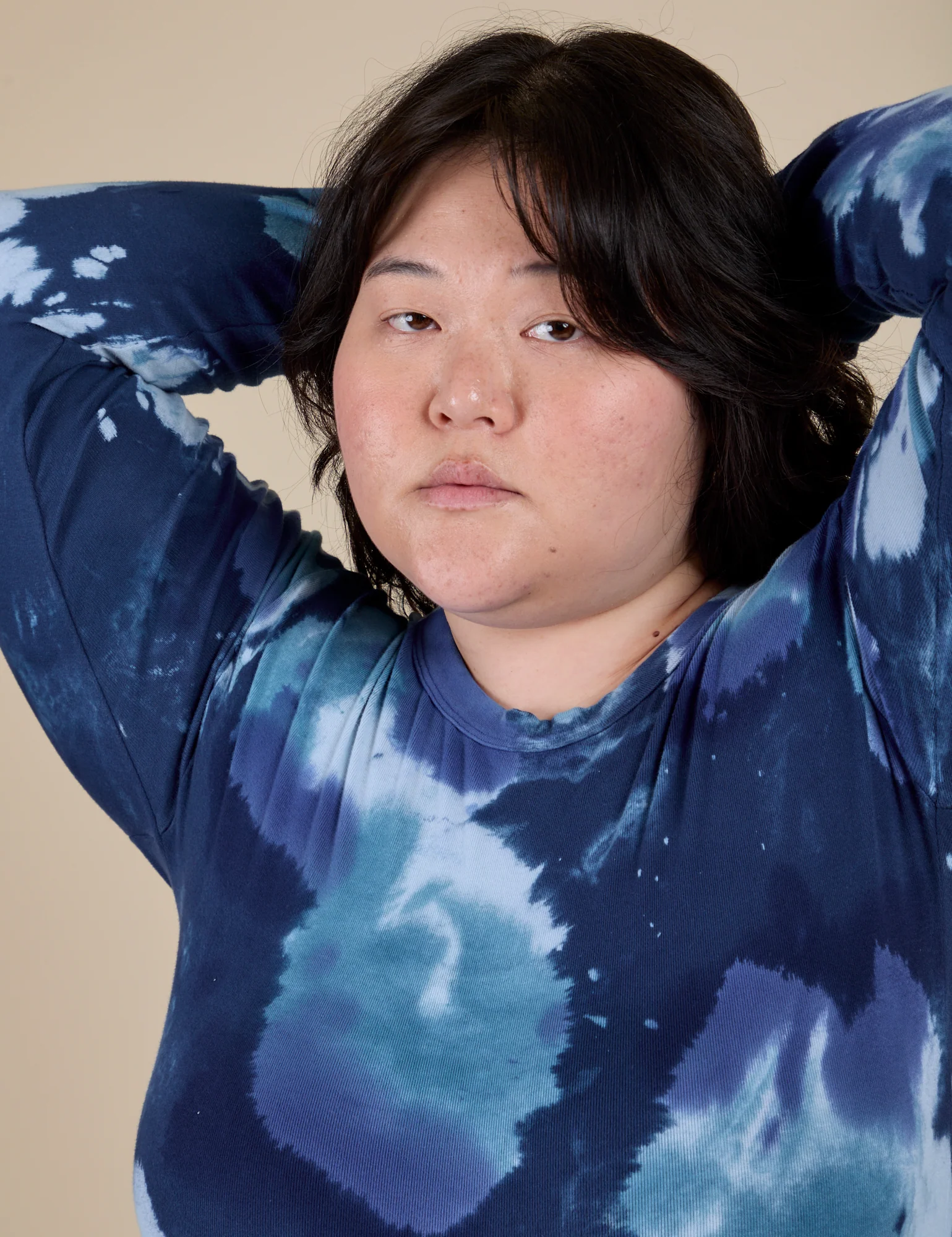 Long Sleeve Baby Tee - Blue Magic Waters - Image 4