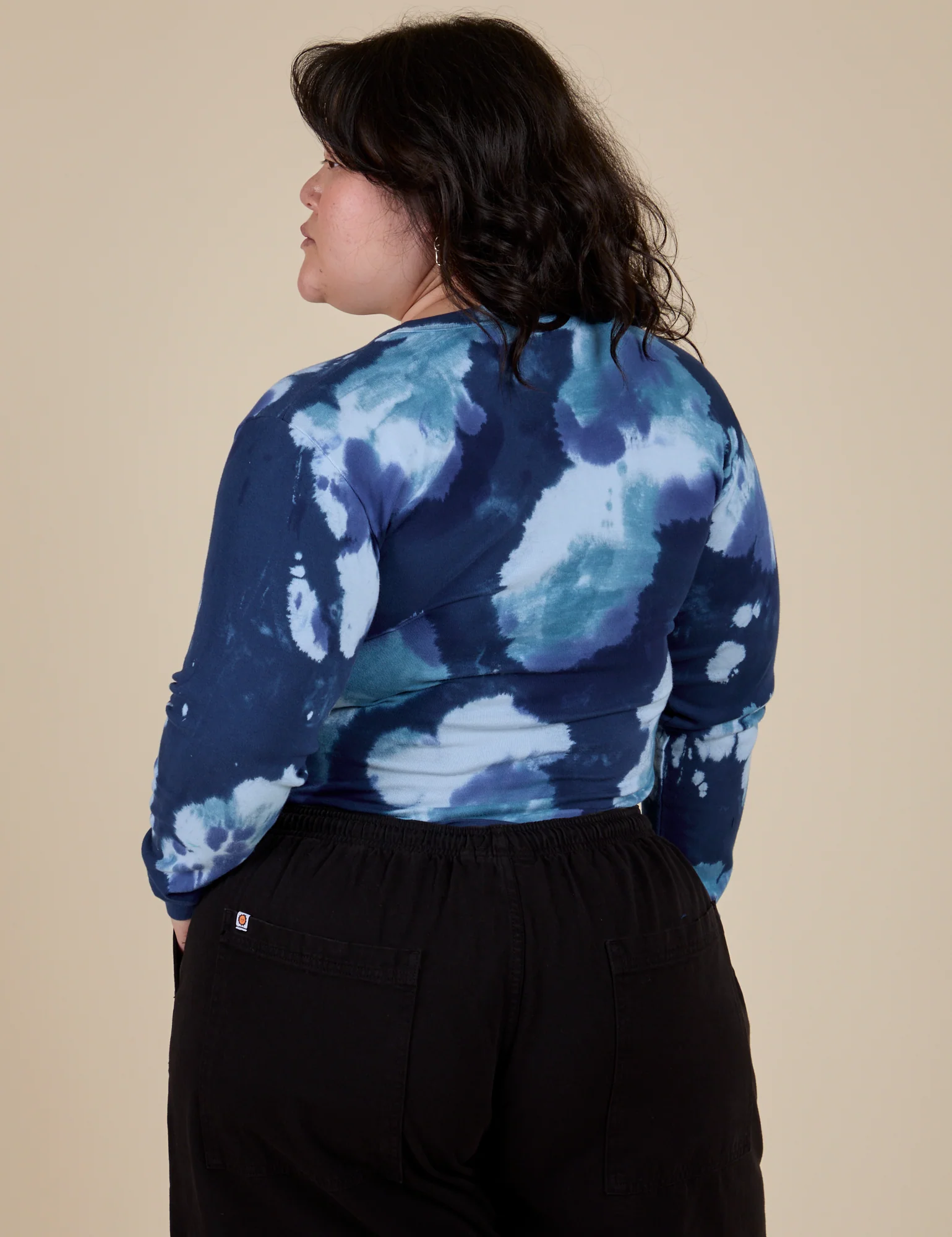 Long Sleeve Baby Tee - Blue Magic Waters - Image 7