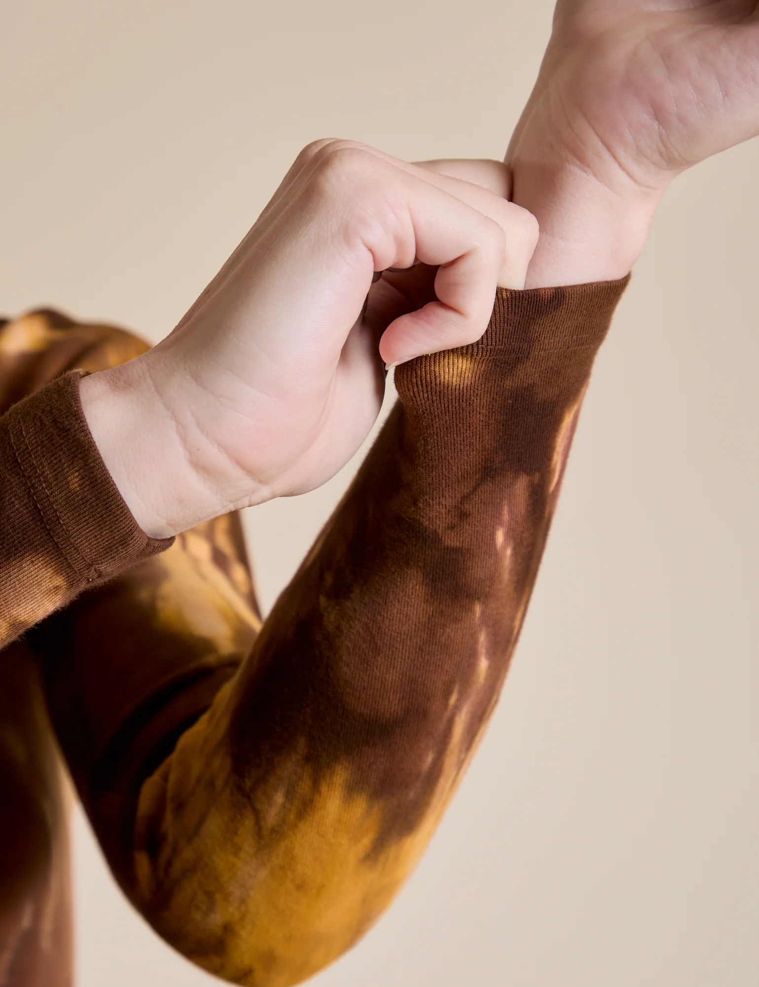 Long Sleeve Baby Tee - Honey Brown - Image 6