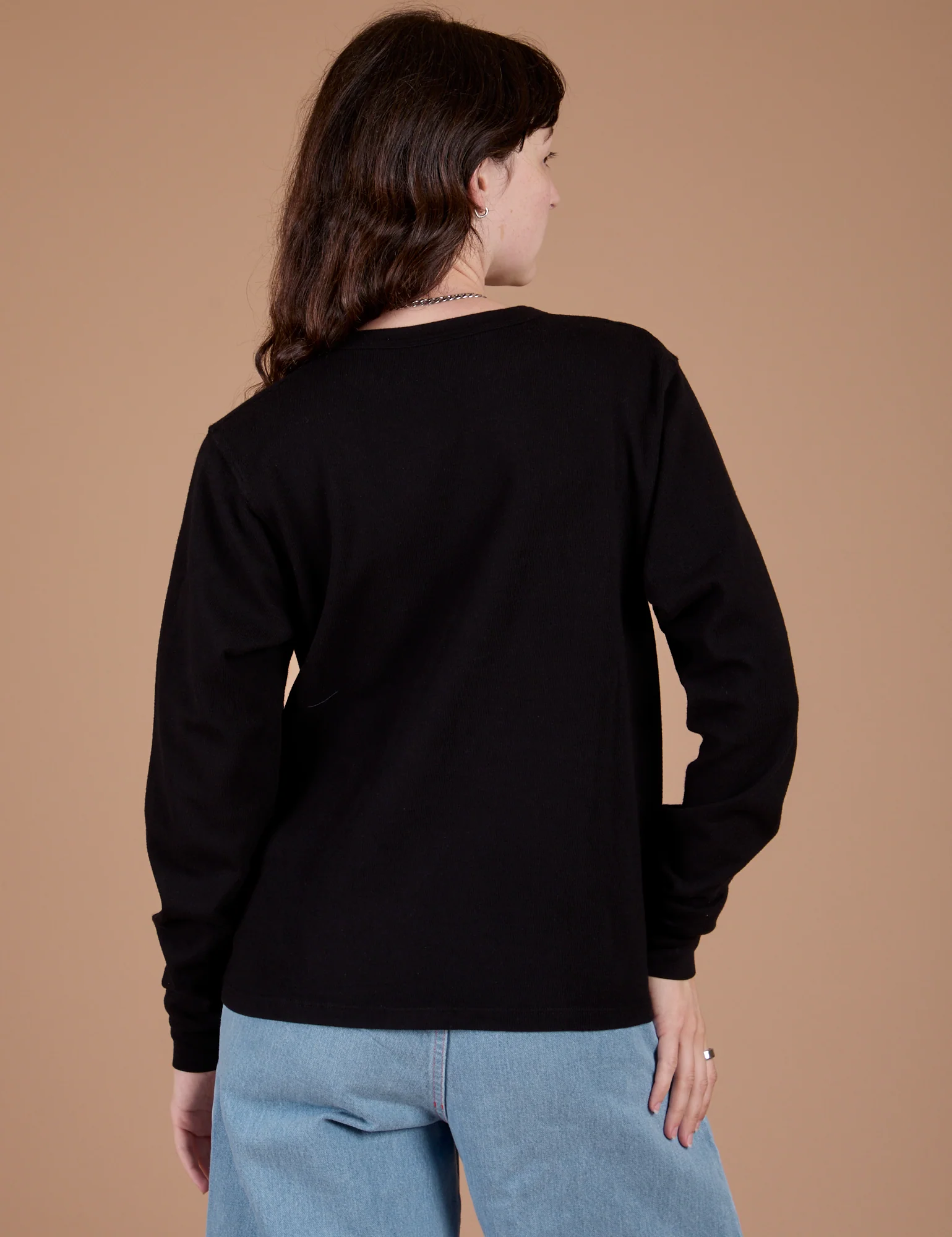 Long Sleeve Burly Tee - Basic Black - Image 23