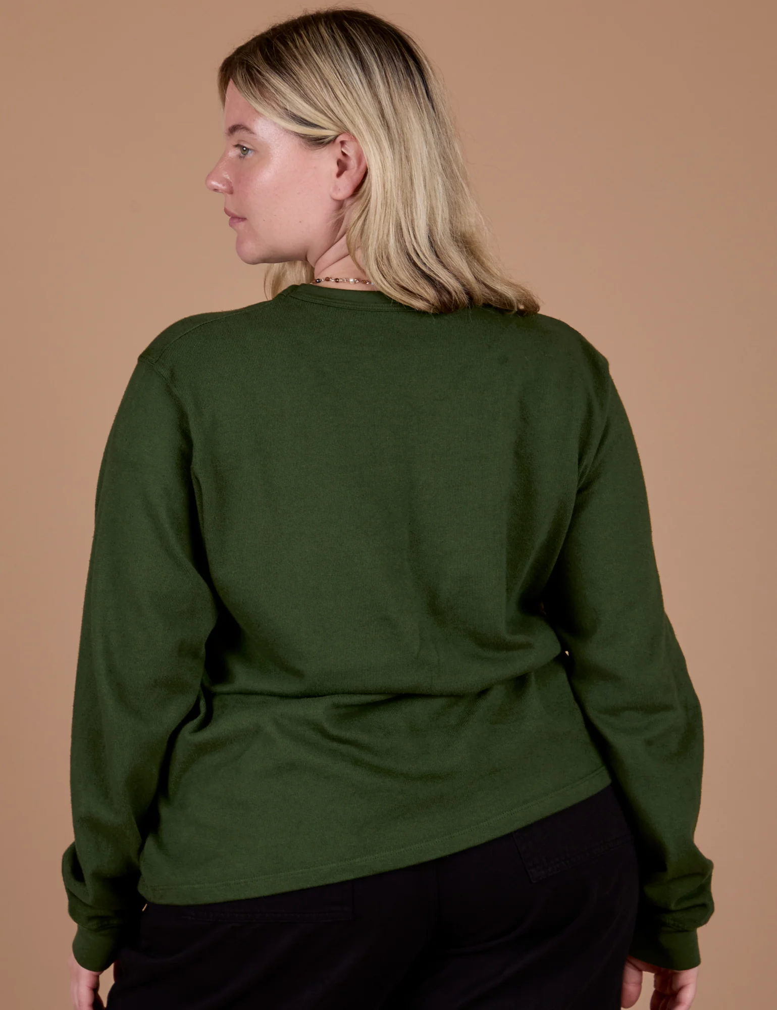 Long Sleeve Burly Tee - Evergreen - Image 15