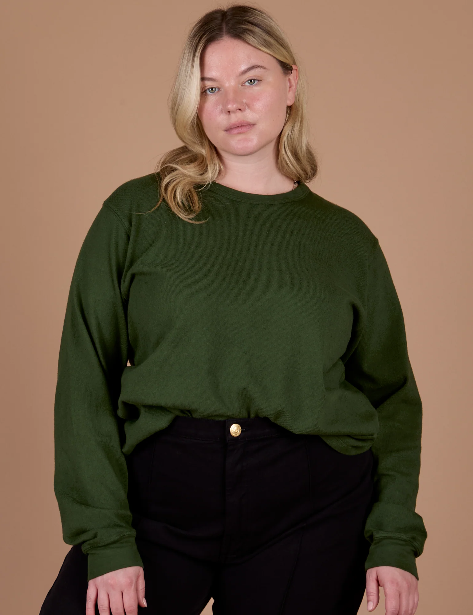 Long Sleeve Burly Tee - Evergreen - Image 17