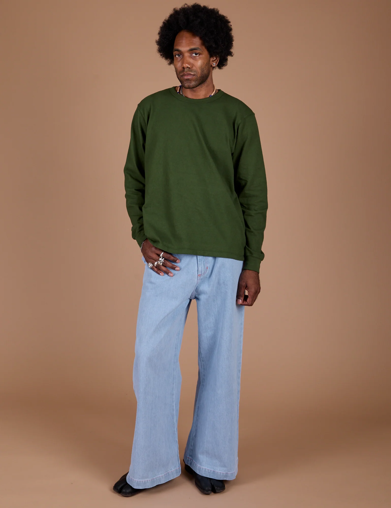 Long Sleeve Burly Tee - Evergreen - Image 20