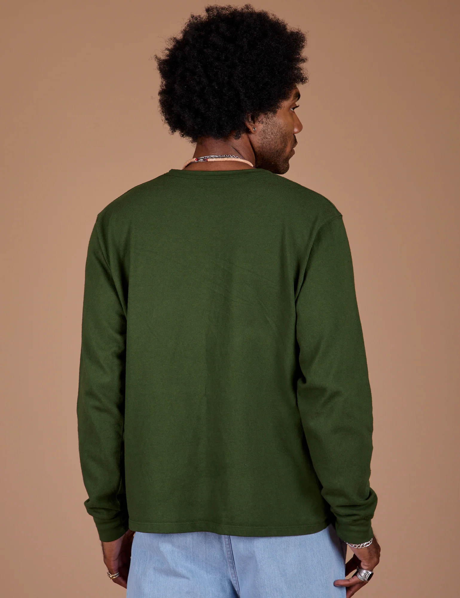 Long Sleeve Burly Tee - Evergreen - Image 24