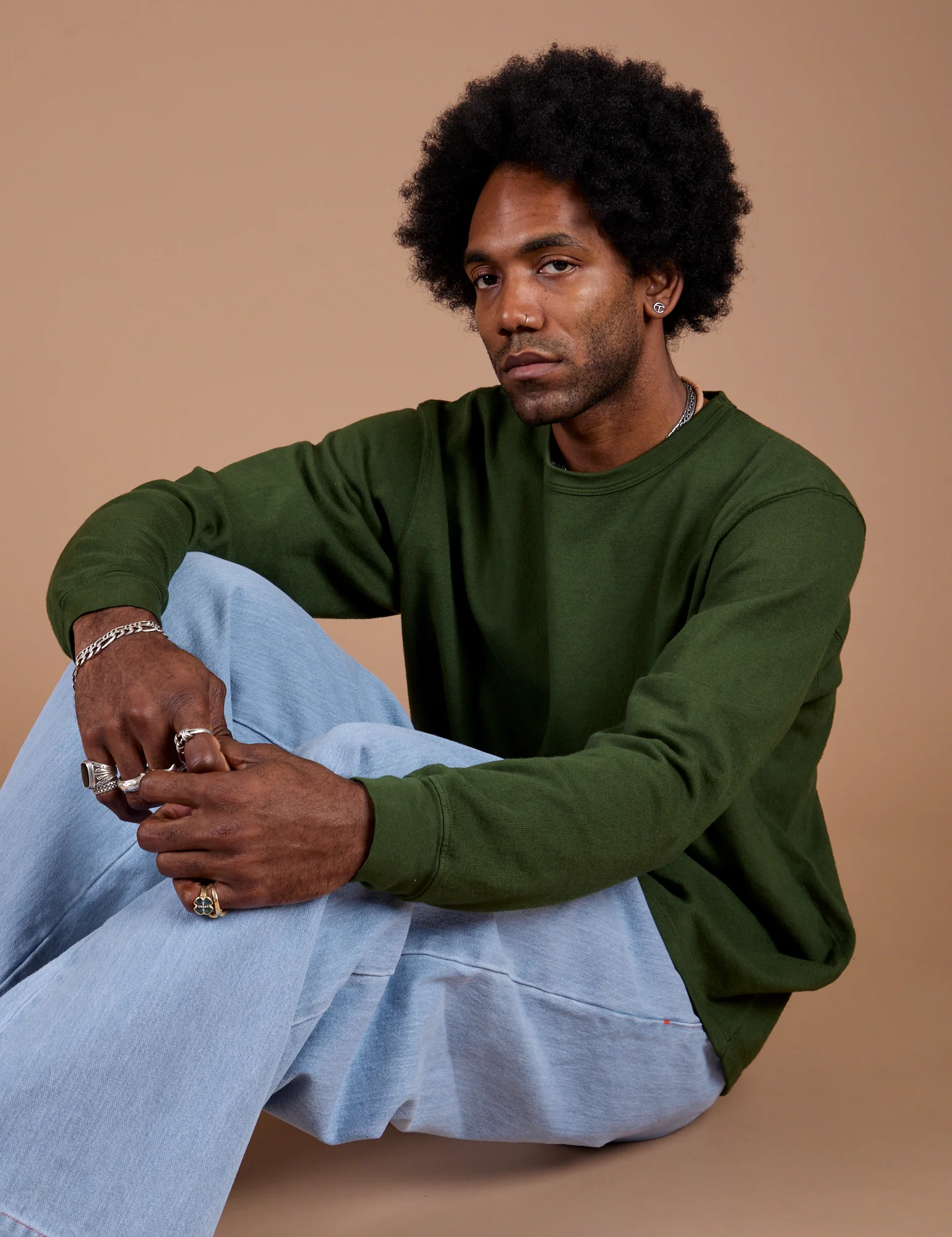 Long Sleeve Burly Tee - Evergreen - Image 25
