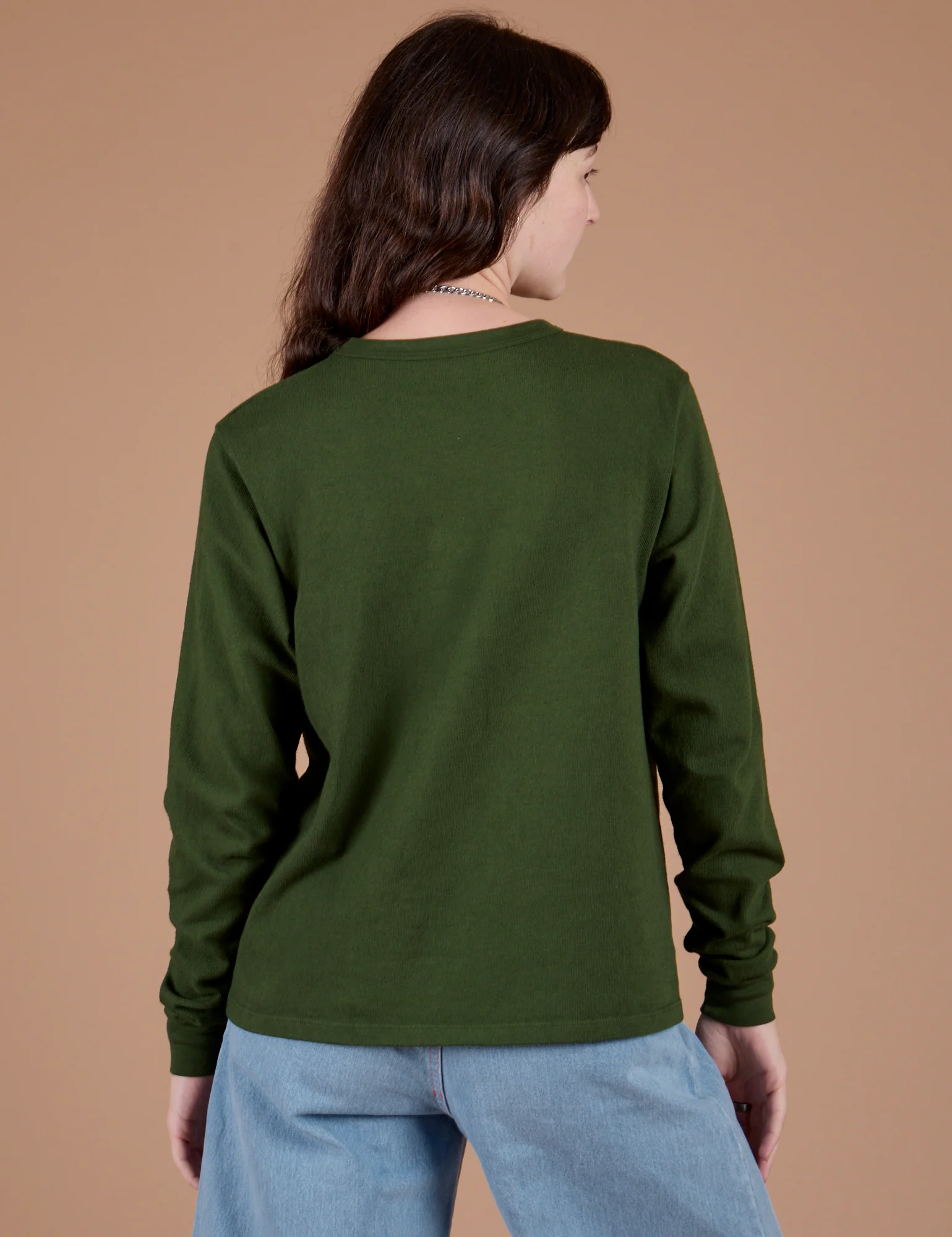 Long Sleeve Burly Tee - Evergreen - Image 7