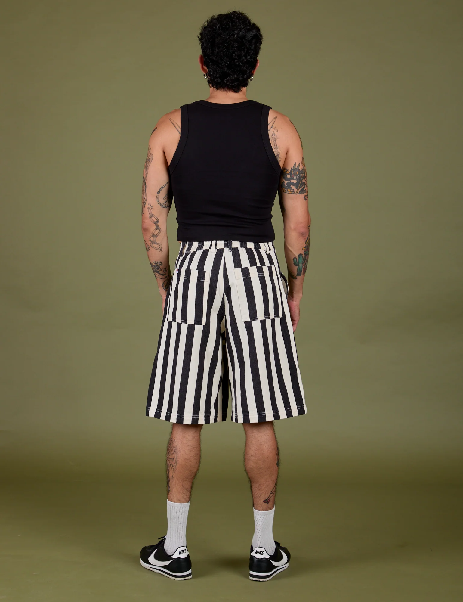 Longline Work Shorts - Natural - Image 16