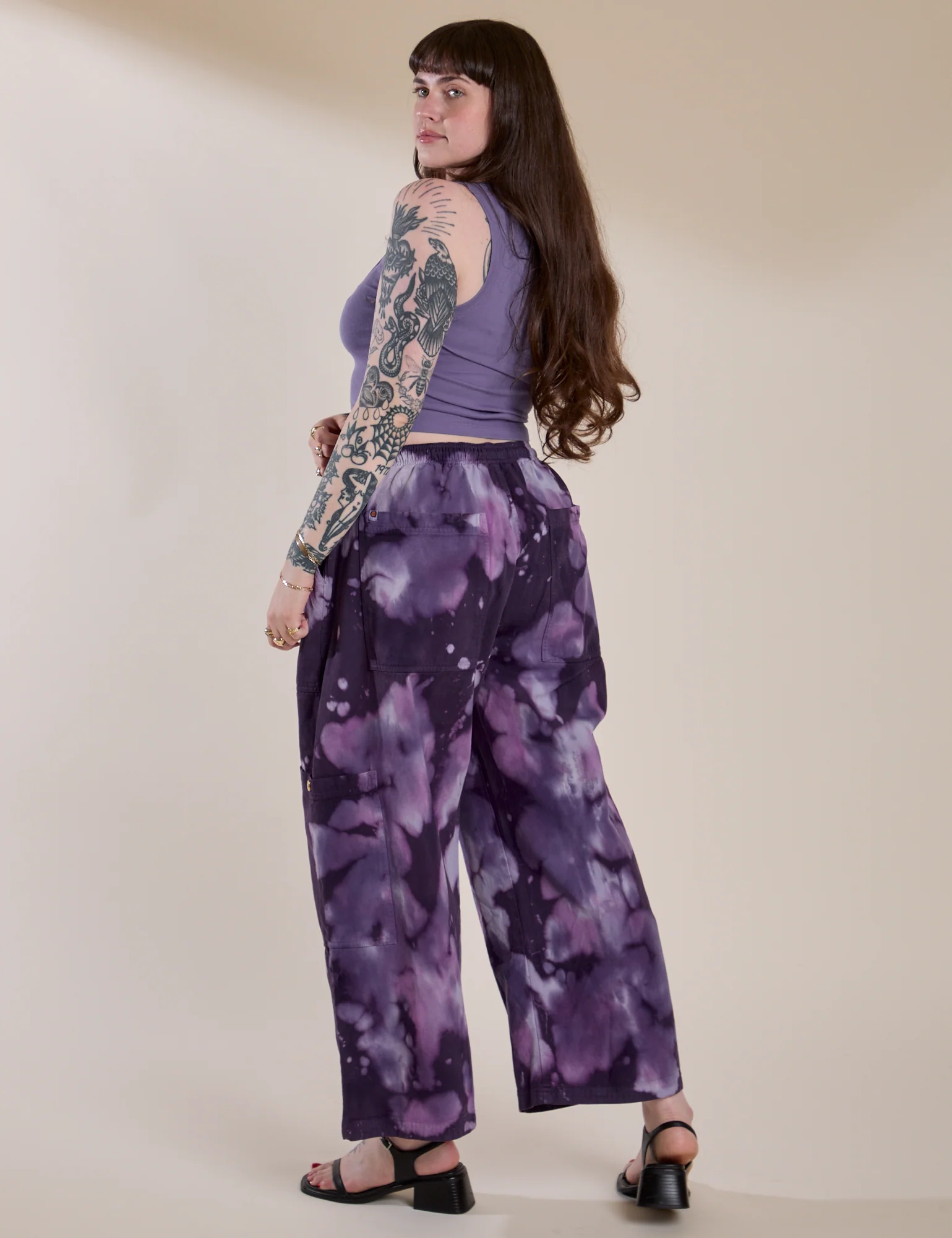 Magic Waters Drop Pocket Pants - Dark Lavender - Image 15