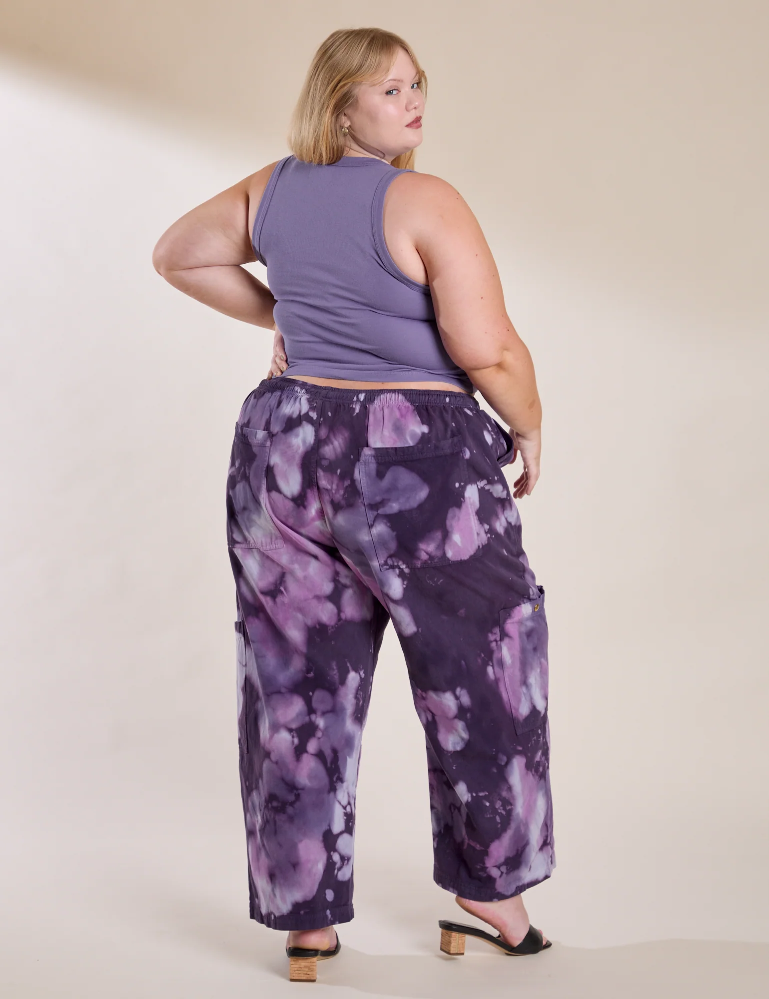 Magic Waters Drop Pocket Pants - Dark Lavender - Image 8