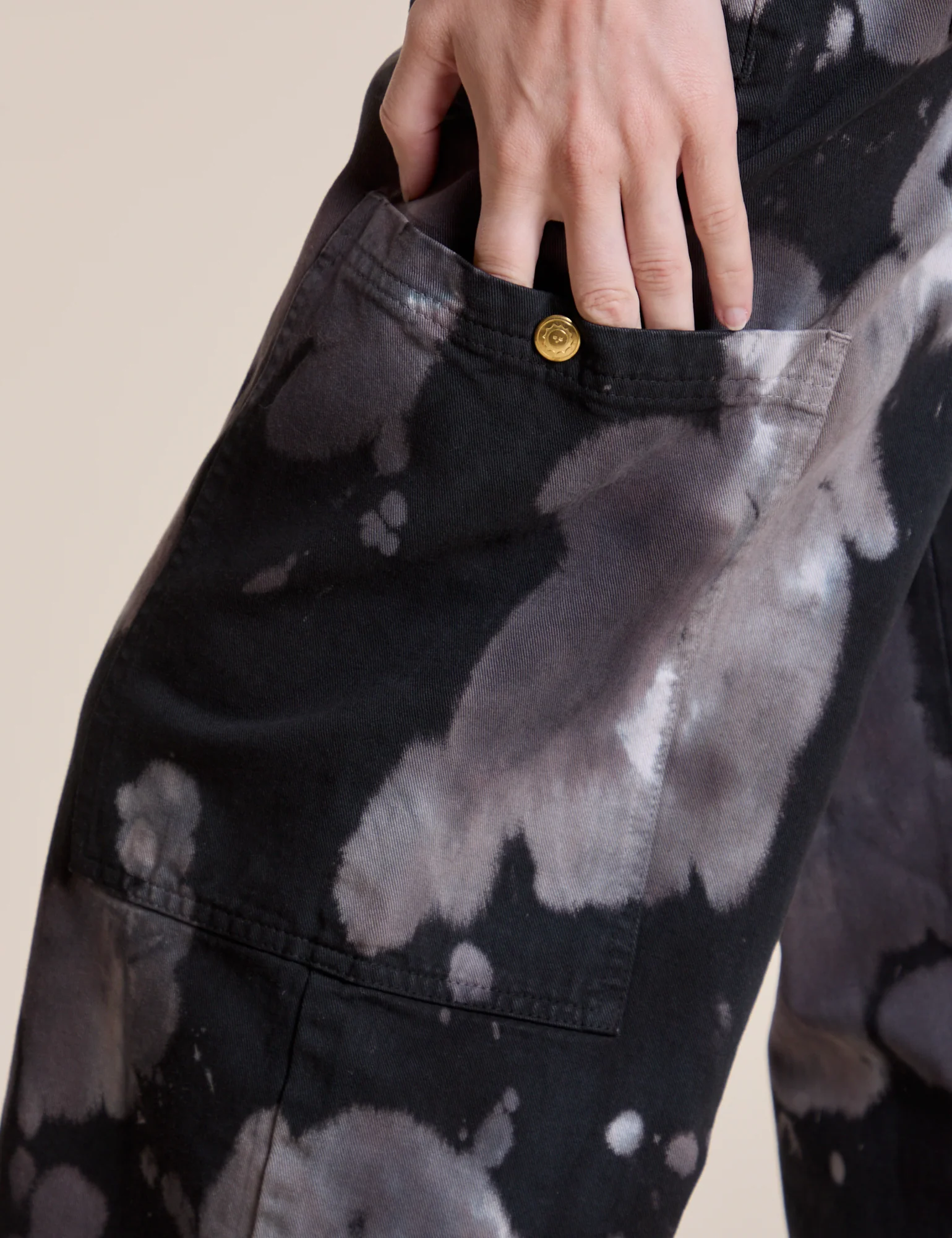 Magic Waters Drop Pocket Pants - Ink Blot - Image 21