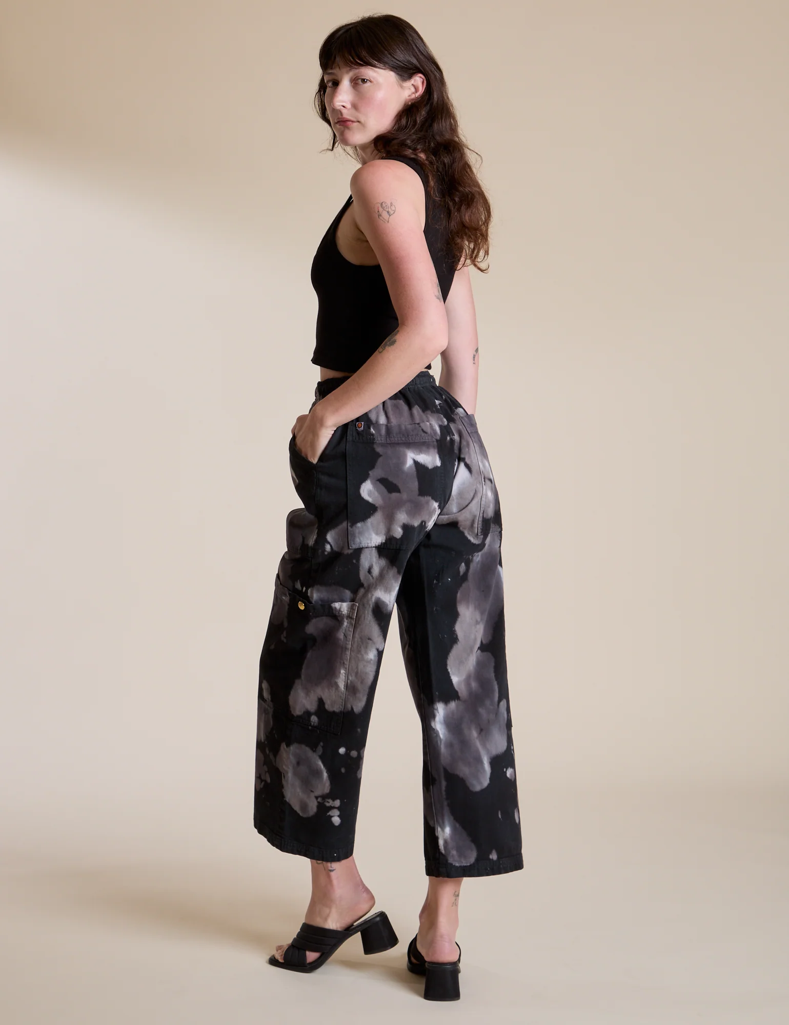 Magic Waters Drop Pocket Pants - Ink Blot - Image 22