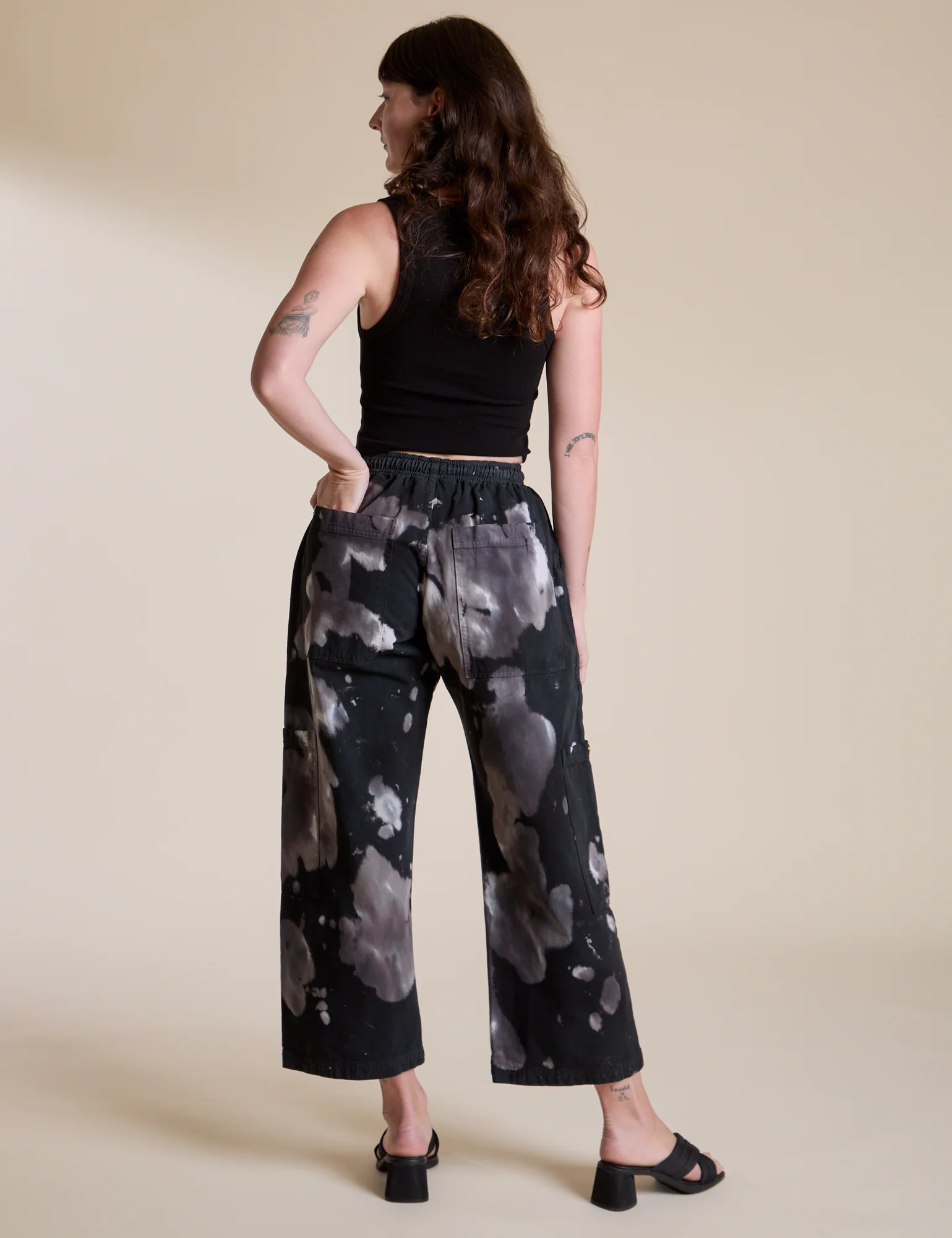 Magic Waters Drop Pocket Pants - Ink Blot - Image 23